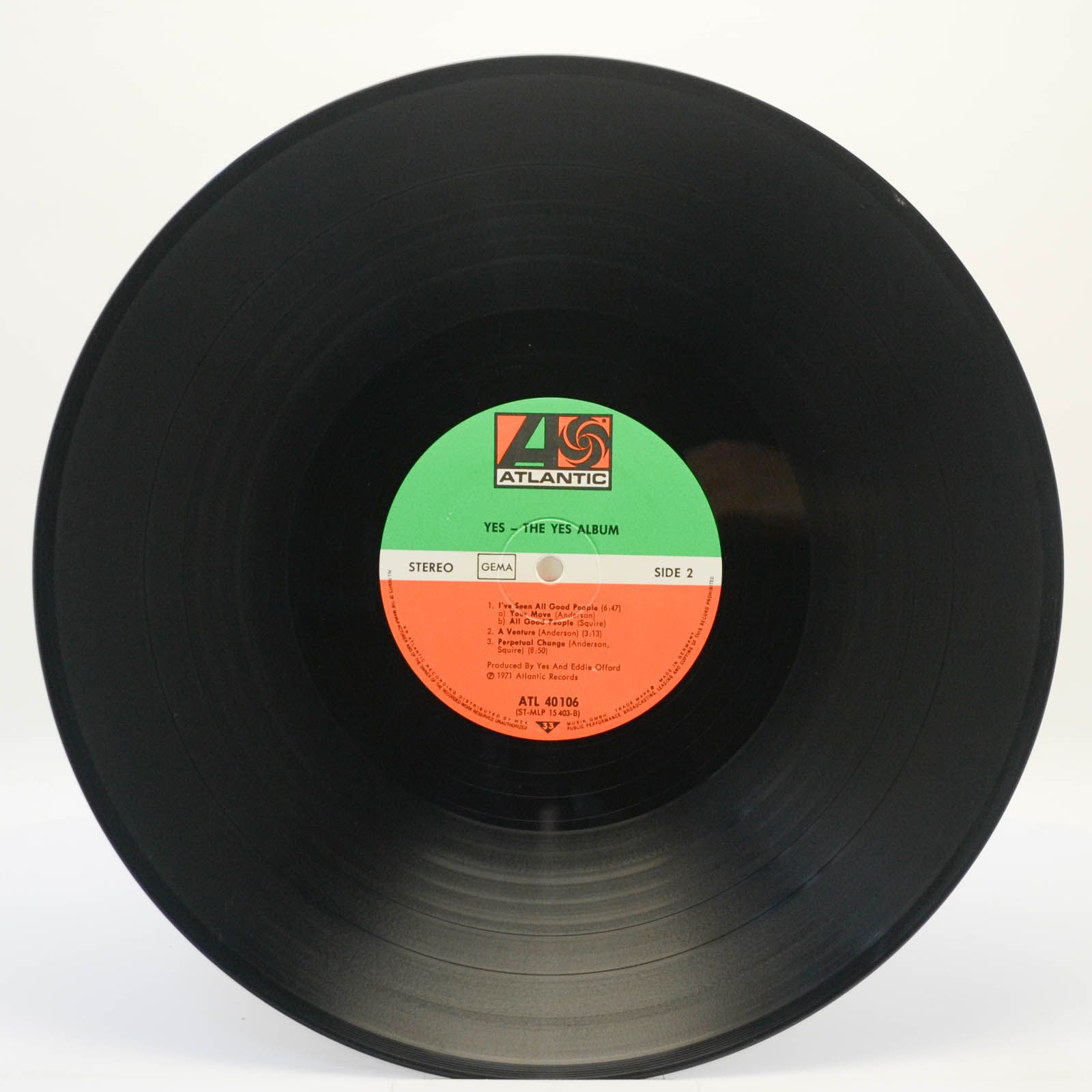 Виниловая пластинка Yes — The Yes Album, 1971