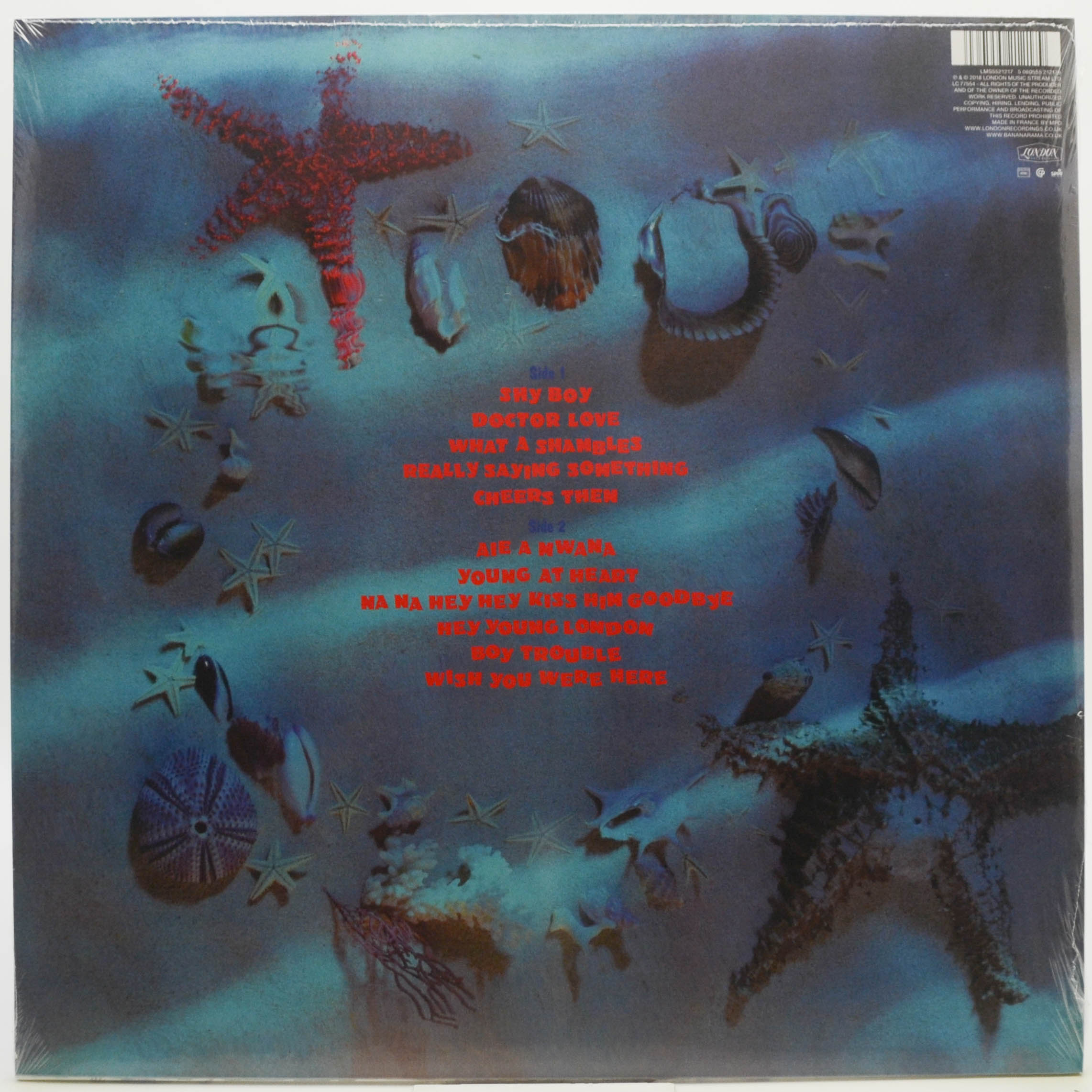 Виниловая пластинка Bananarama — Deep Sea Skiving (LP + CD), 1983