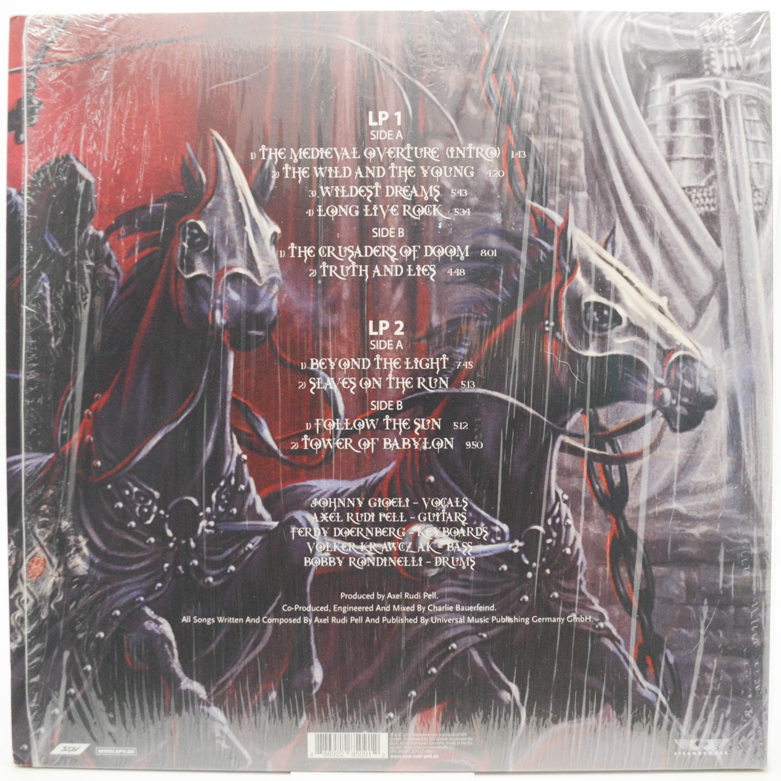 Виниловая пластинка Axel Rudi Pell — Knights Call (2LP), 2018