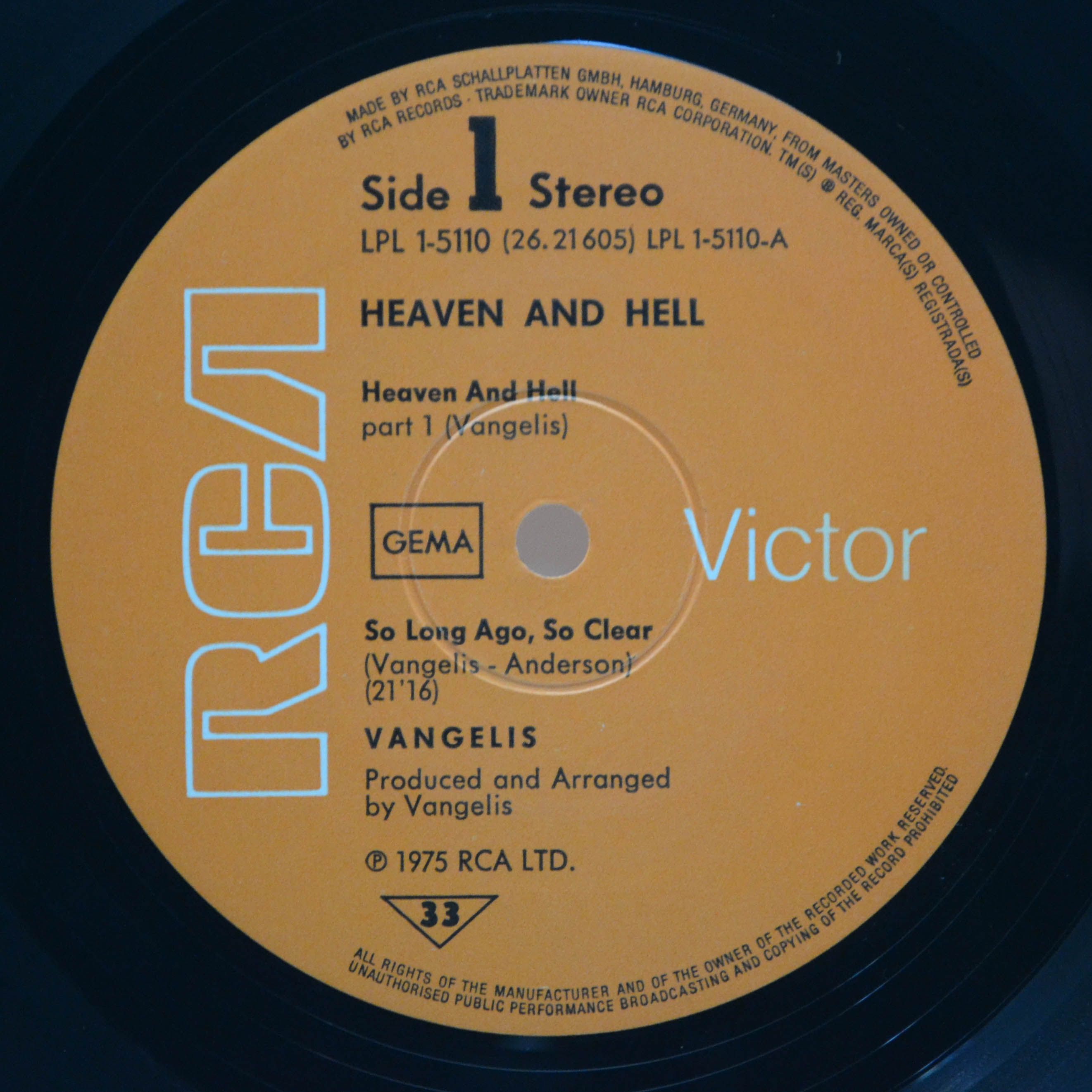 Vangelis — Heaven And Hell, 1975