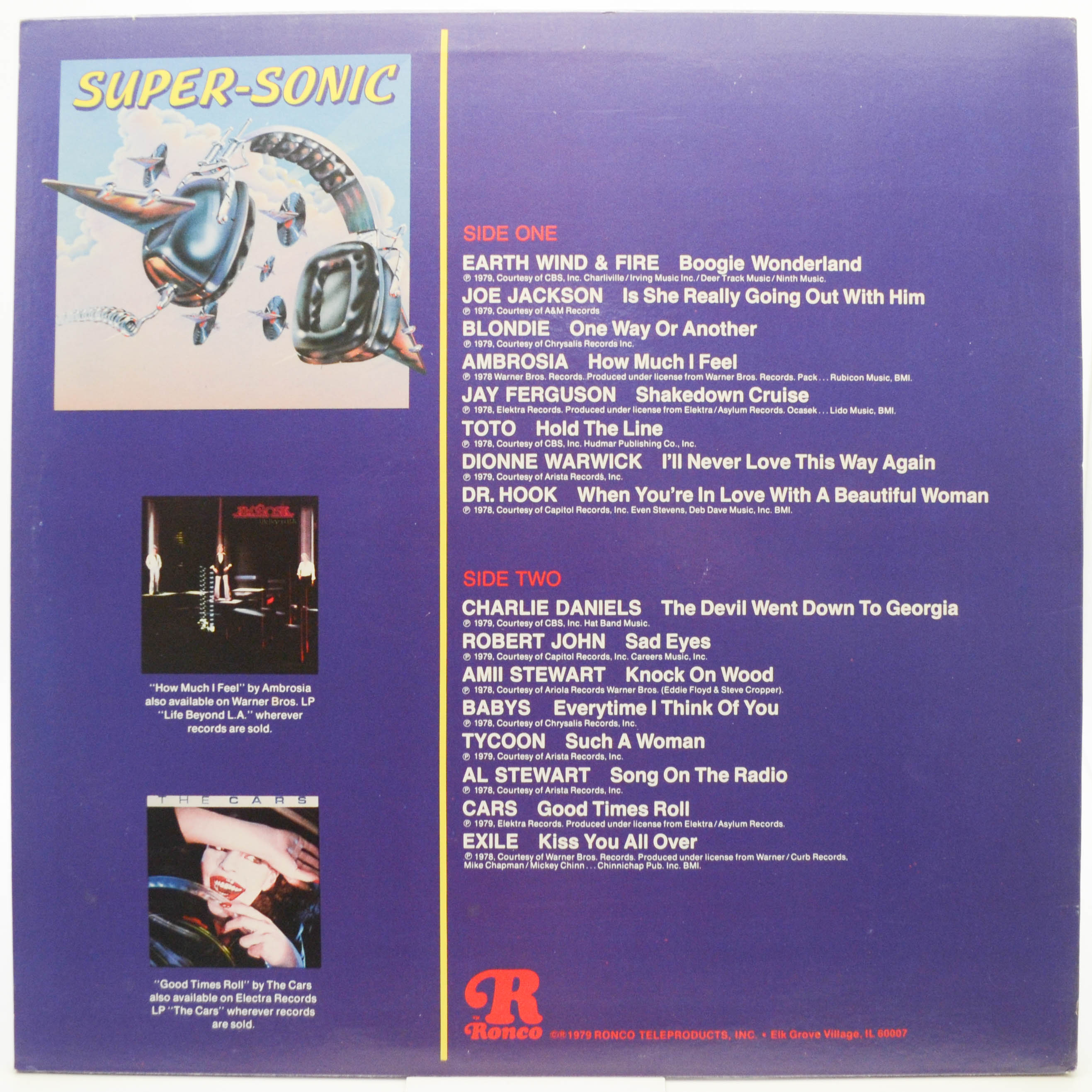 Various — Super-Sonic (USA), 1979