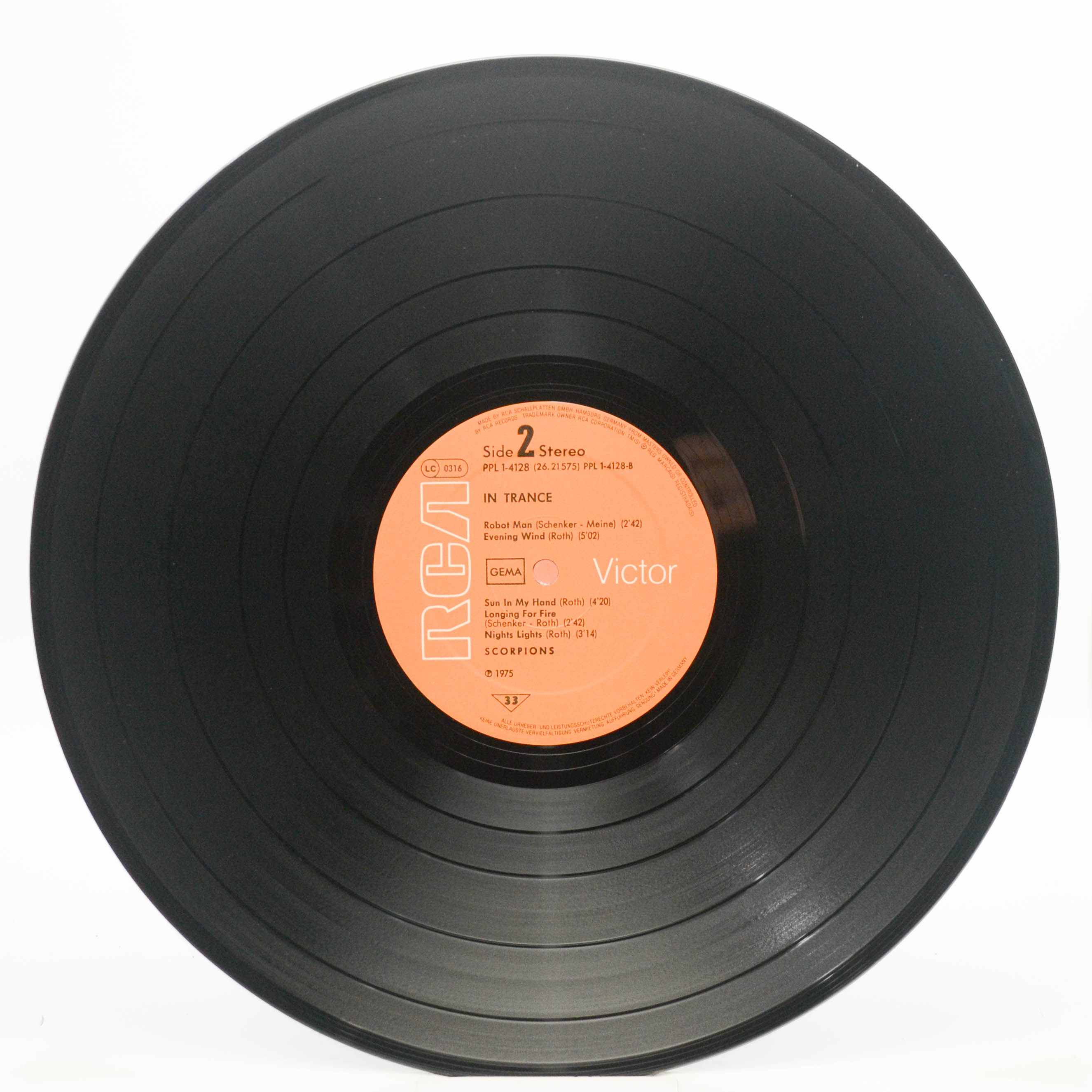 Виниловая пластинка Scorpions — In Trance, 1975