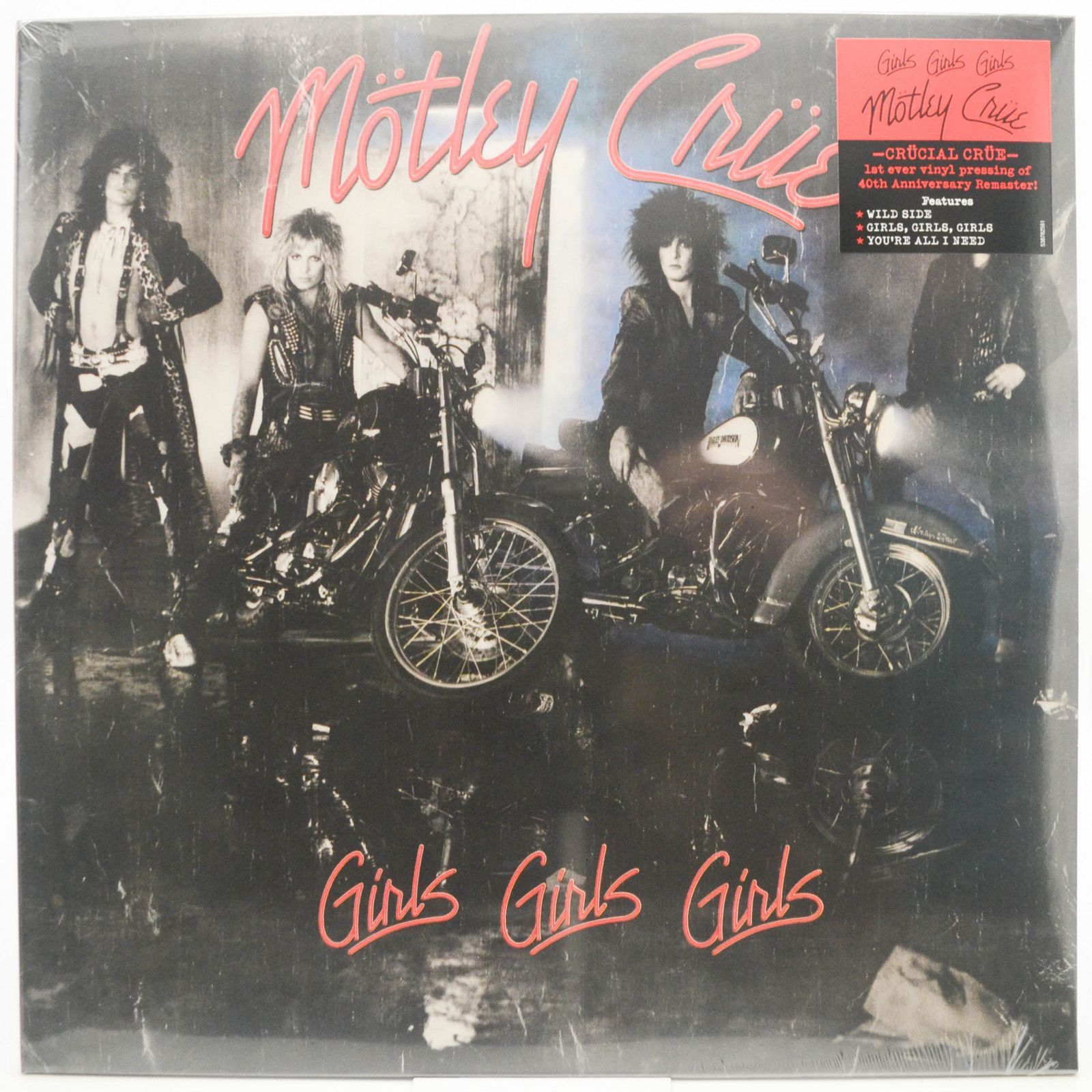 Виниловая пластинка Mötley Crüe — Girls, Girls, Girls, 1987