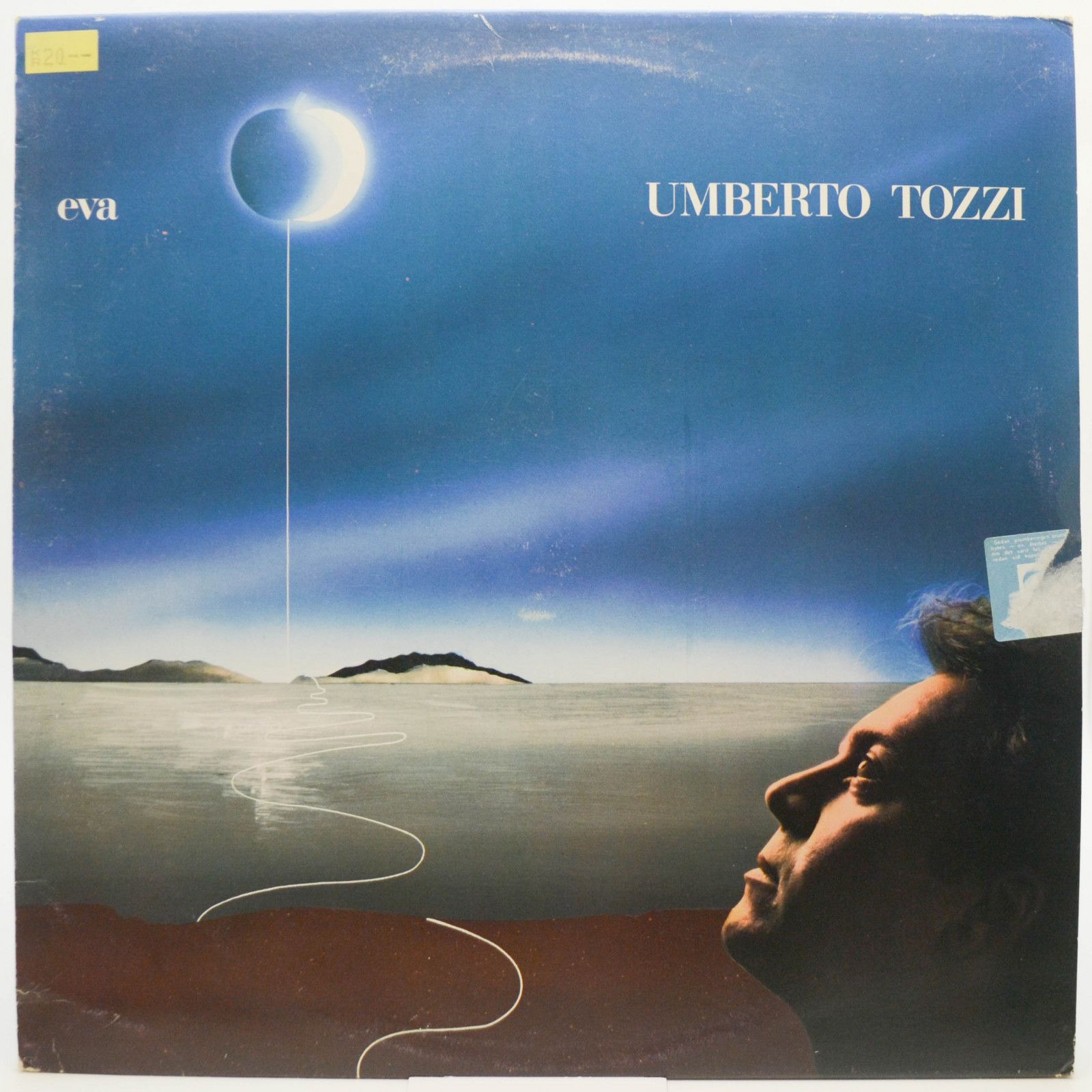 Виниловая пластинка Umberto Tozzi — Eva (1-st, Italy), 1982