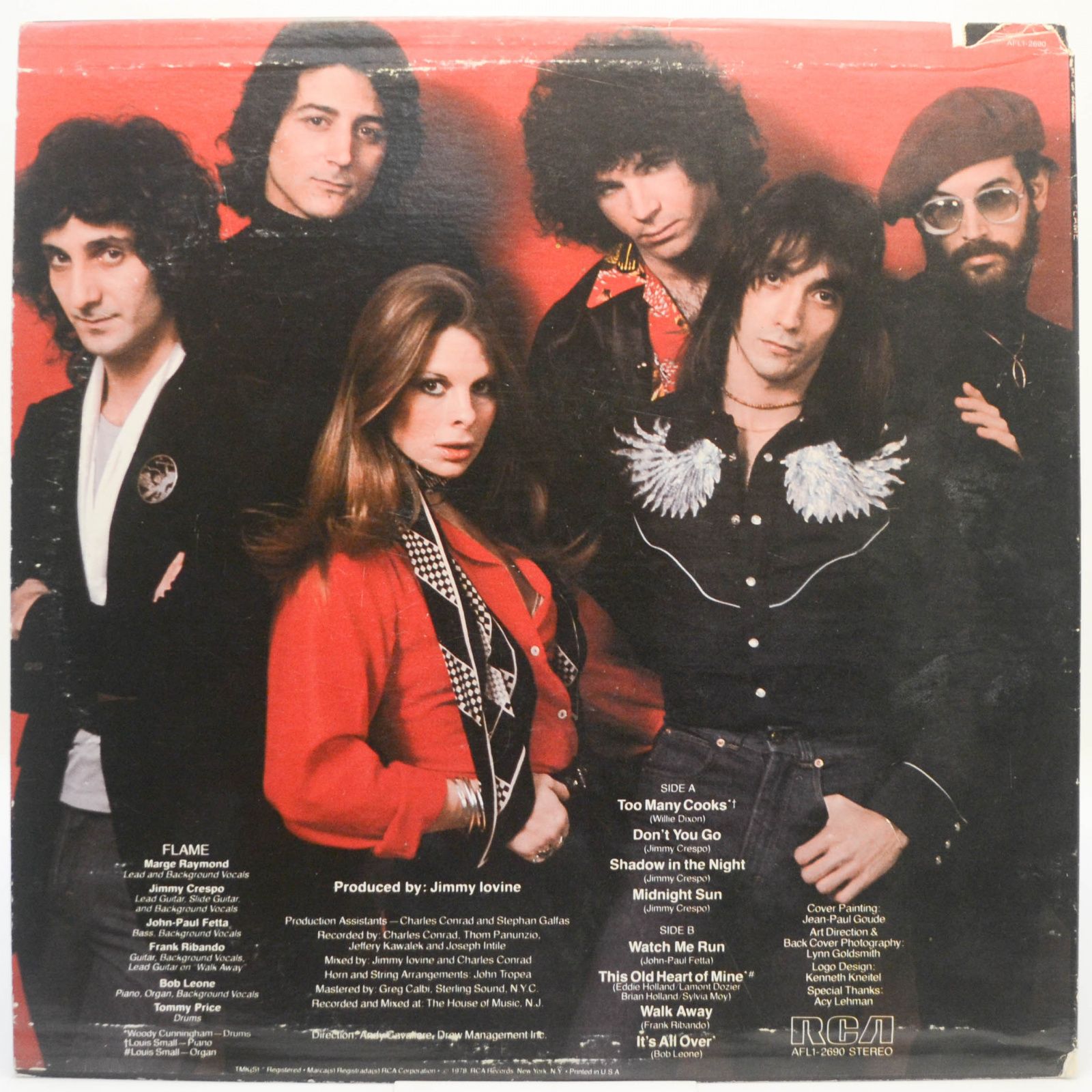 Виниловая пластинка Flame — Flame, 1978