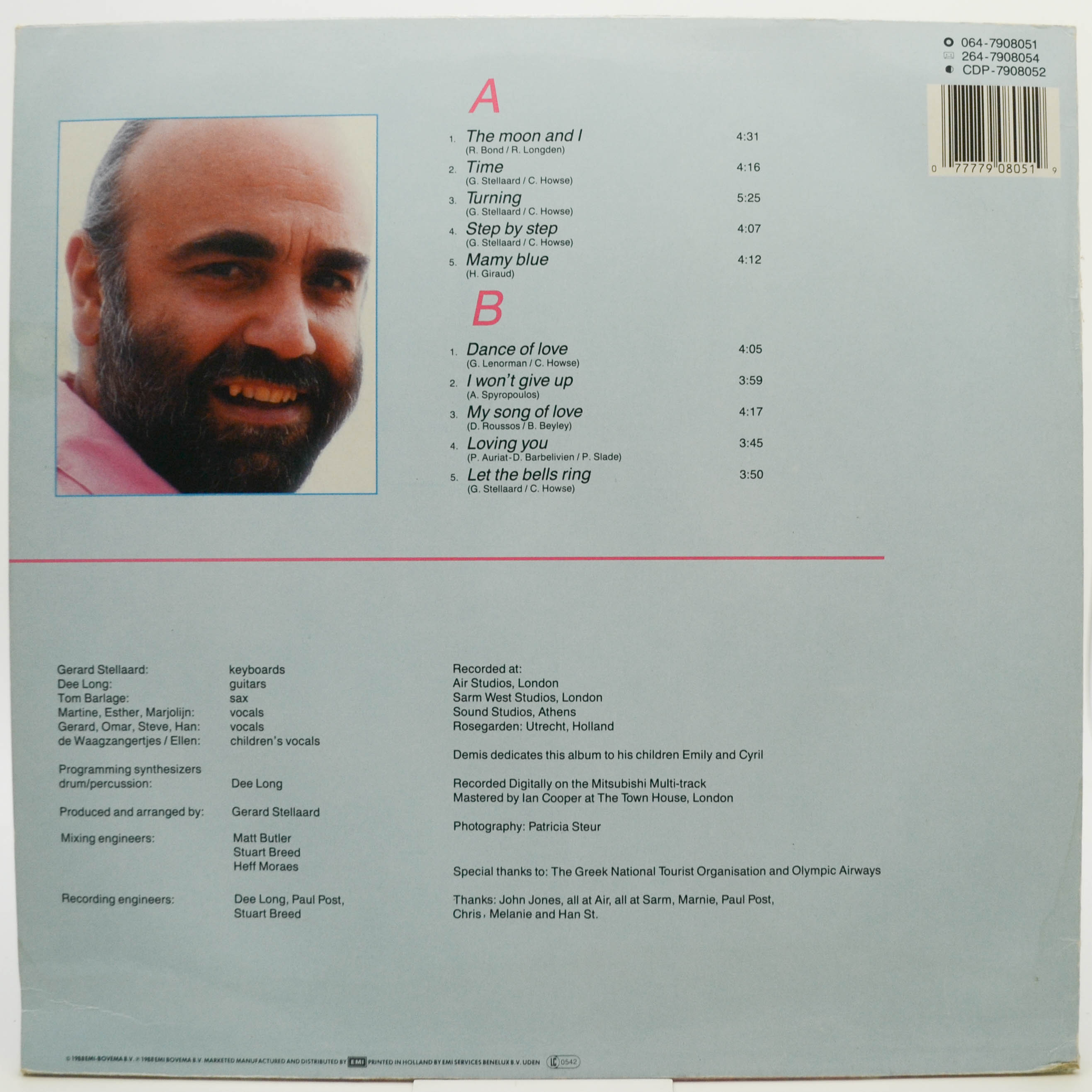 Demis Roussos — Time, 1988