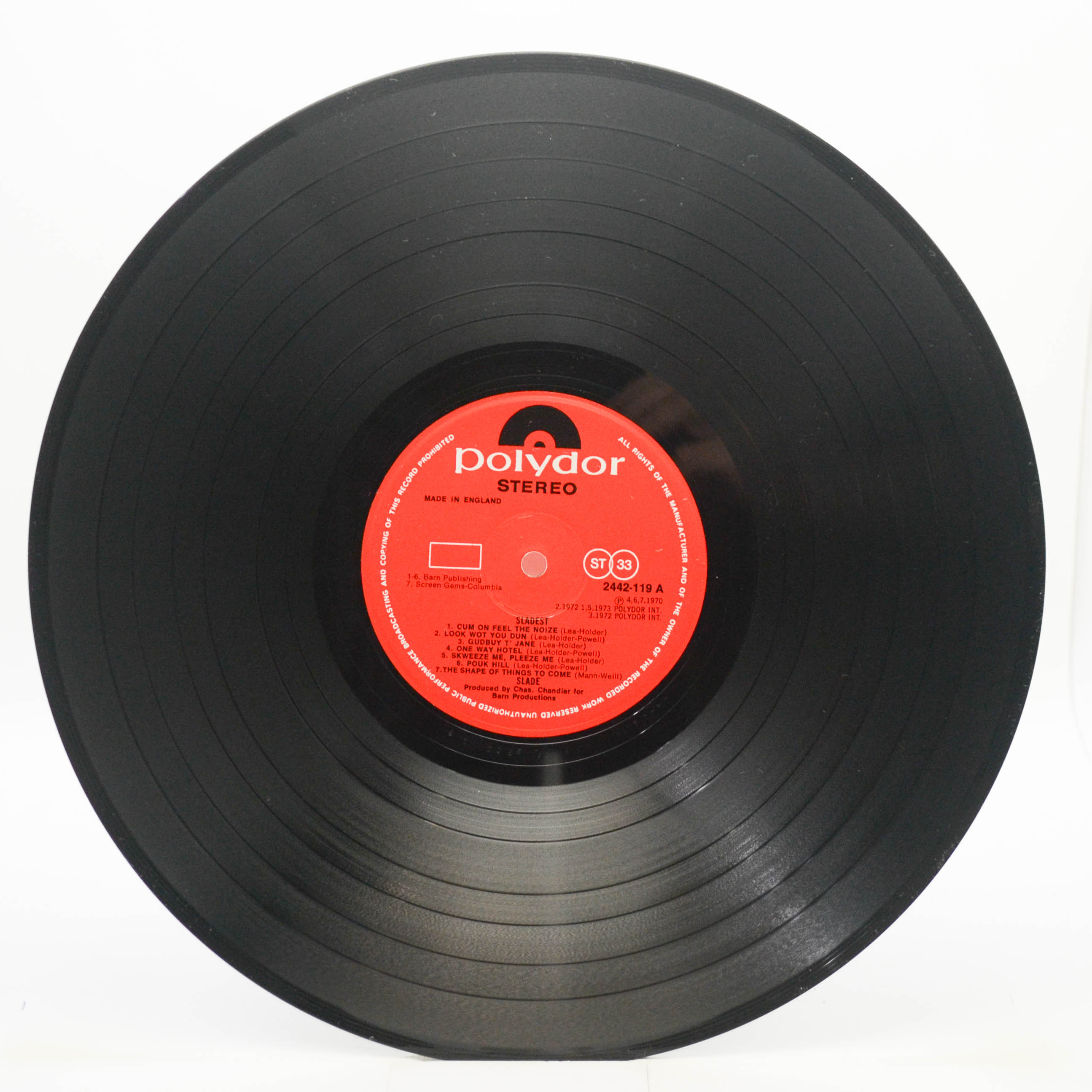 Slade — Sladest (1-st, UK, booklet), 1973