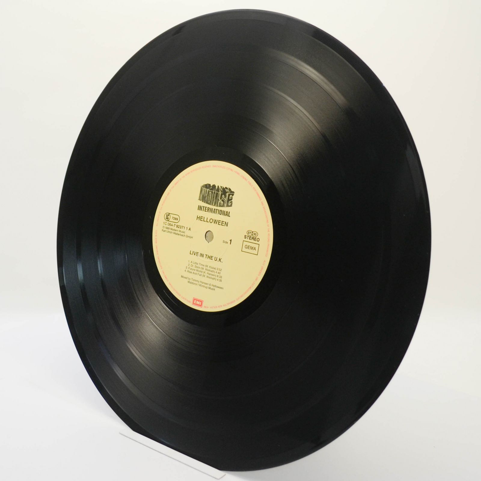 Helloween — Live In The U.K., 1989