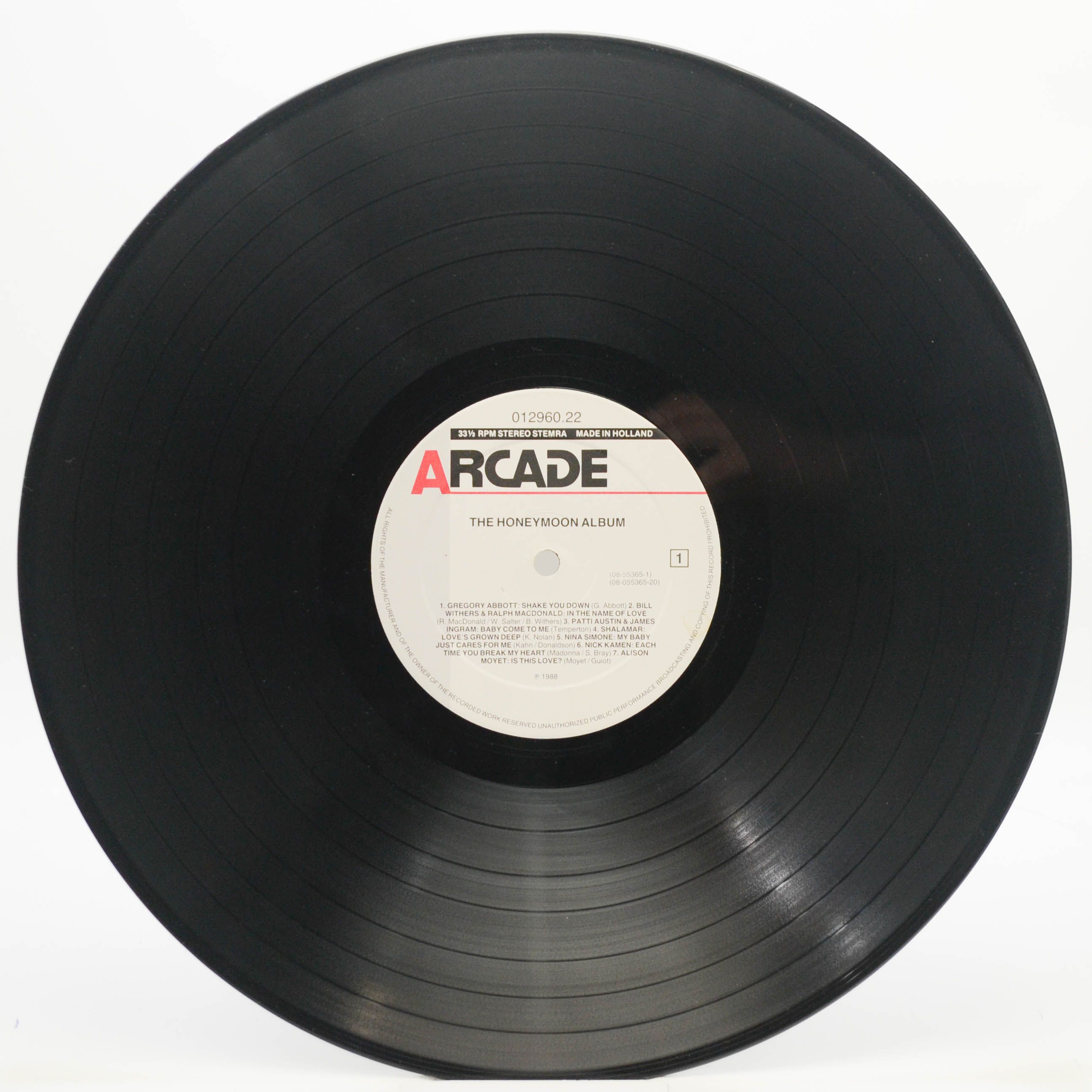 Various — The Honeymoon Album (2LP), 1988