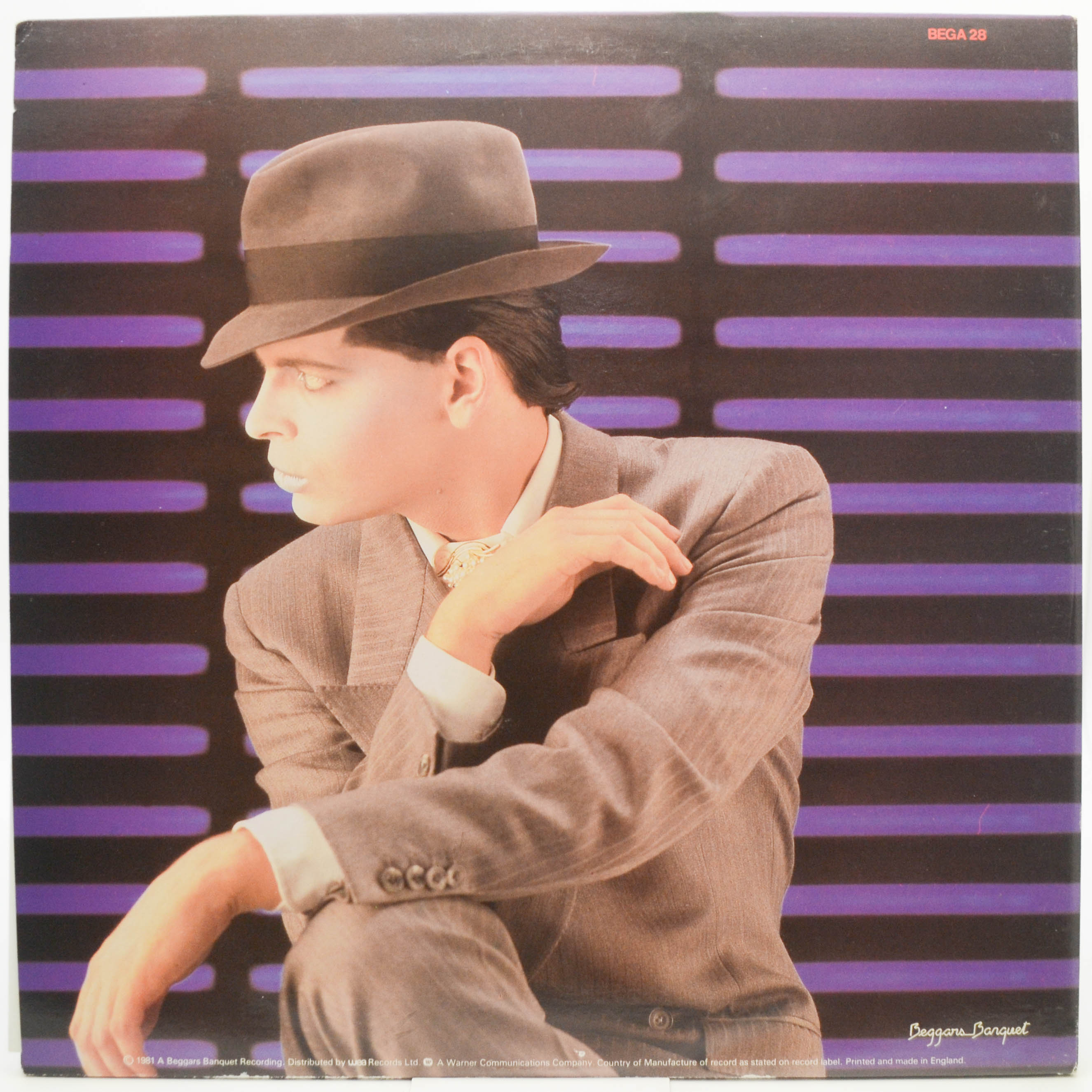 Gary Numan — Dance (1-st, UK, poster), 1981
