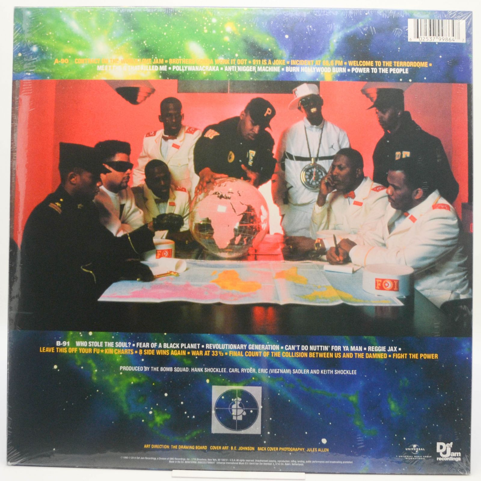 Виниловая пластинка Public Enemy — Fear Of A Black Planet, 2014