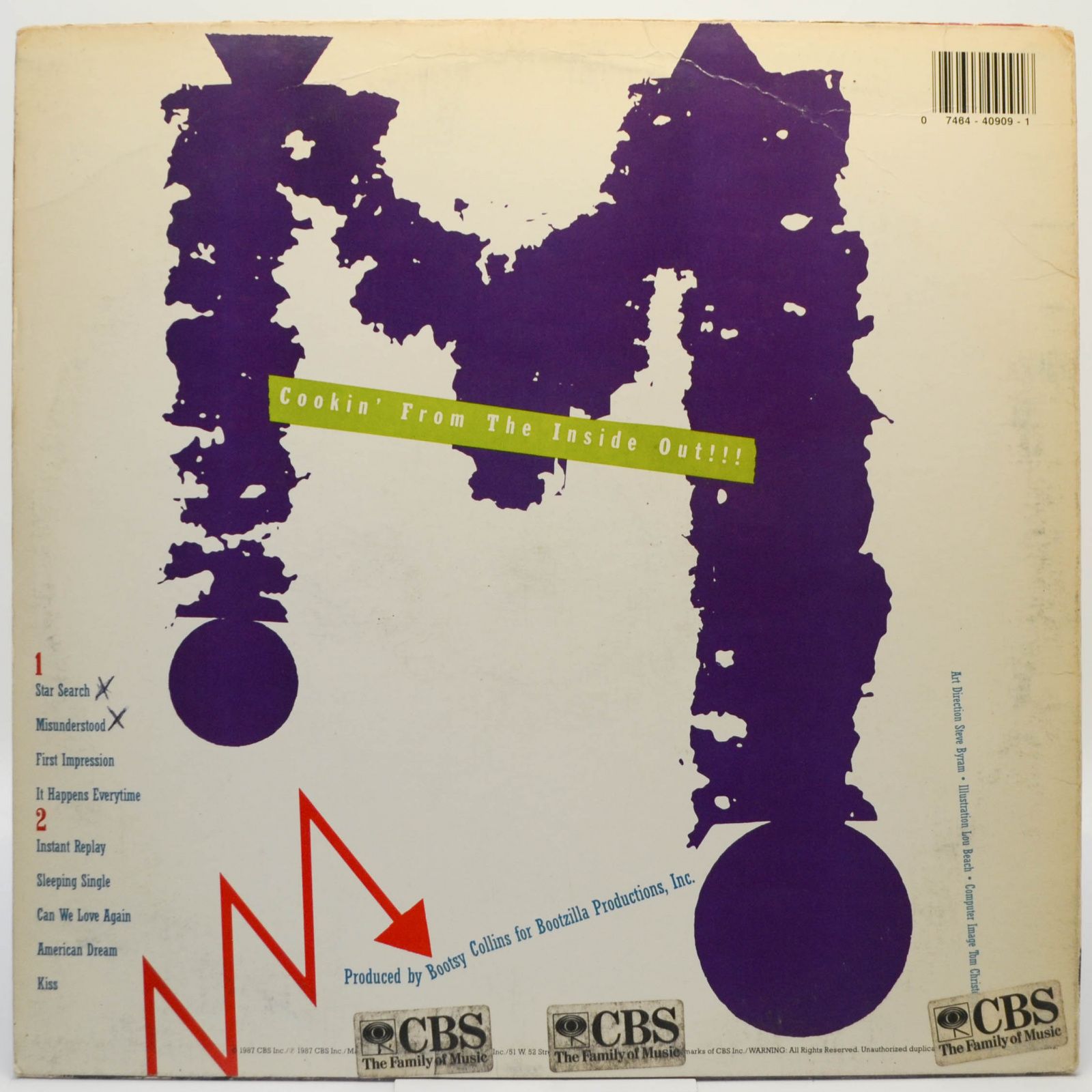 Виниловая пластинка Mico Wave — Cookin' From The Inside Out!!!, 1987