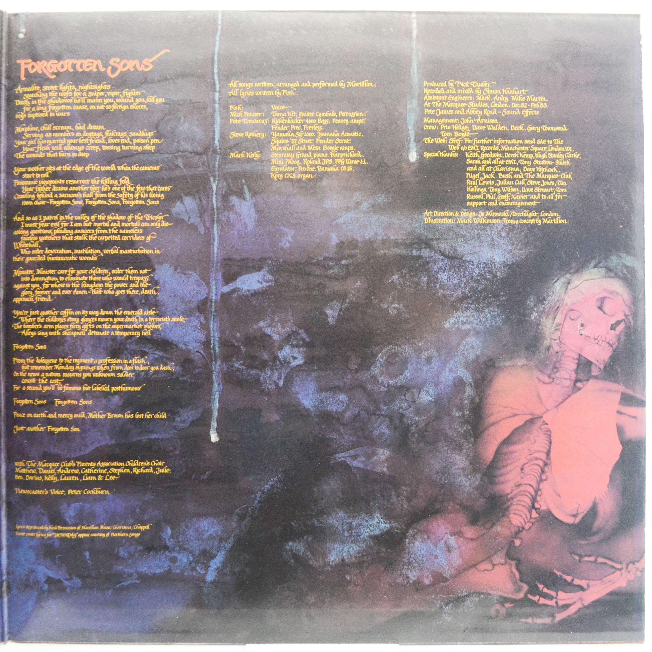 Marillion — Script For A Jester's Tear, 1983