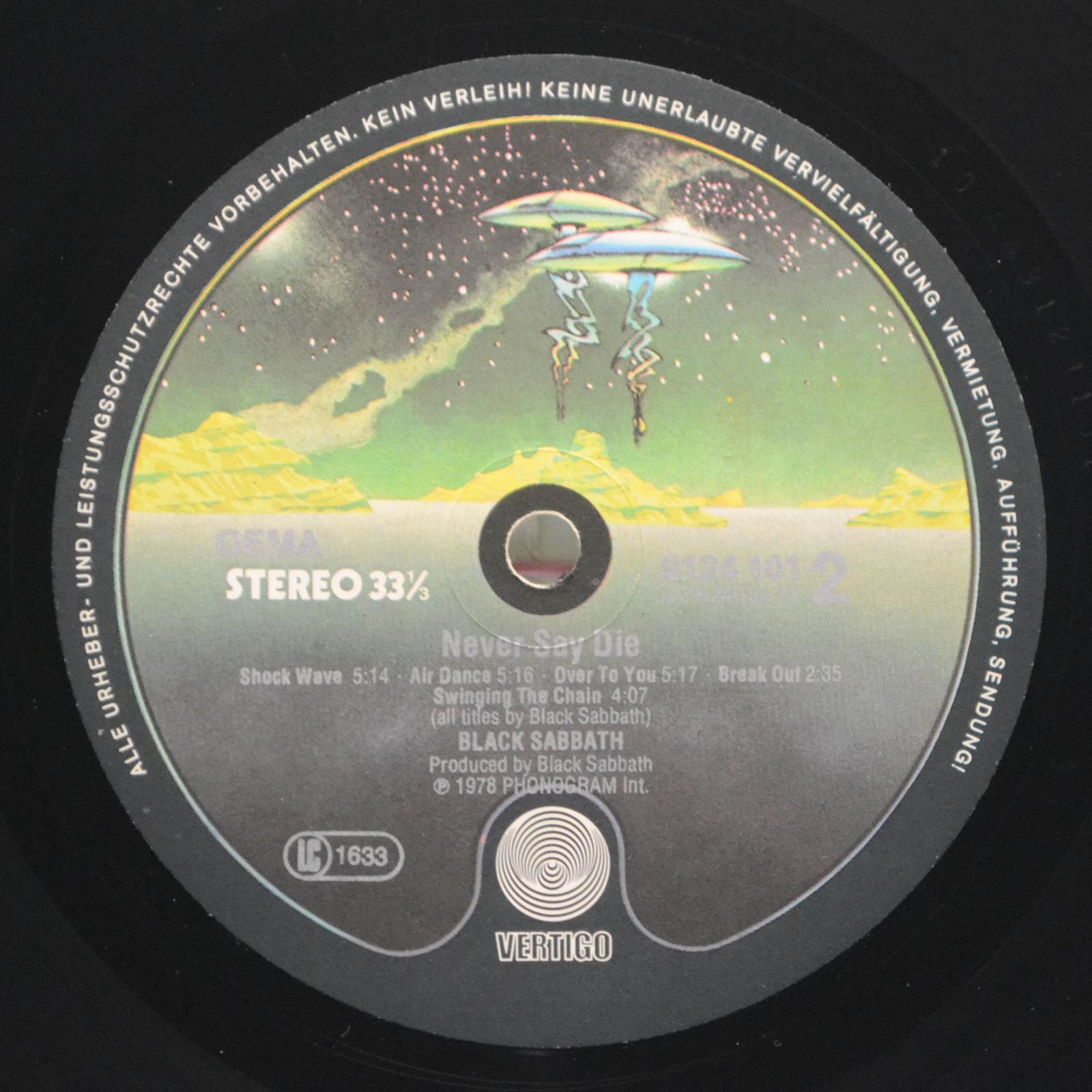 Black Sabbath — Never Say Die!, 1978