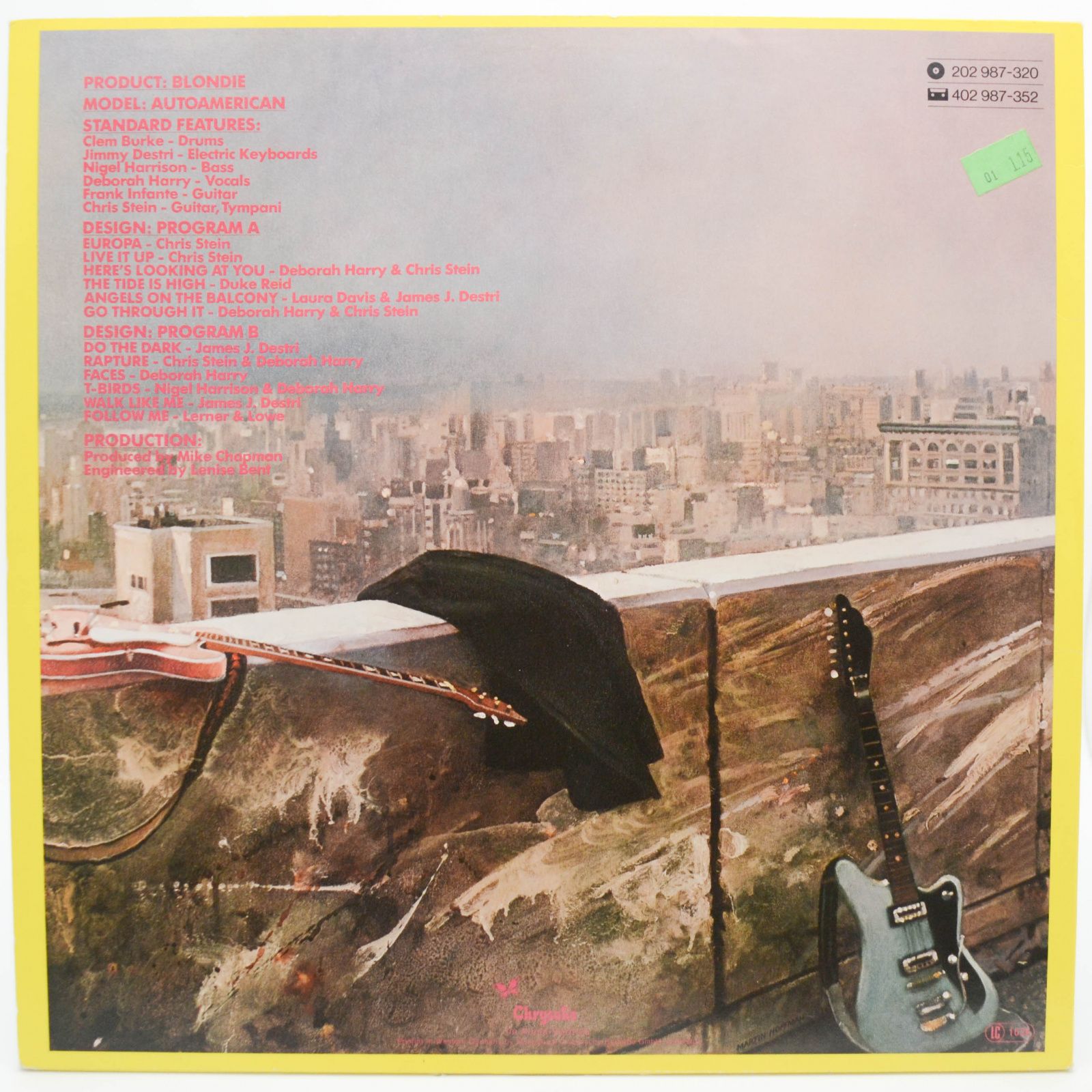 Blondie — AutoAmerican, 1980