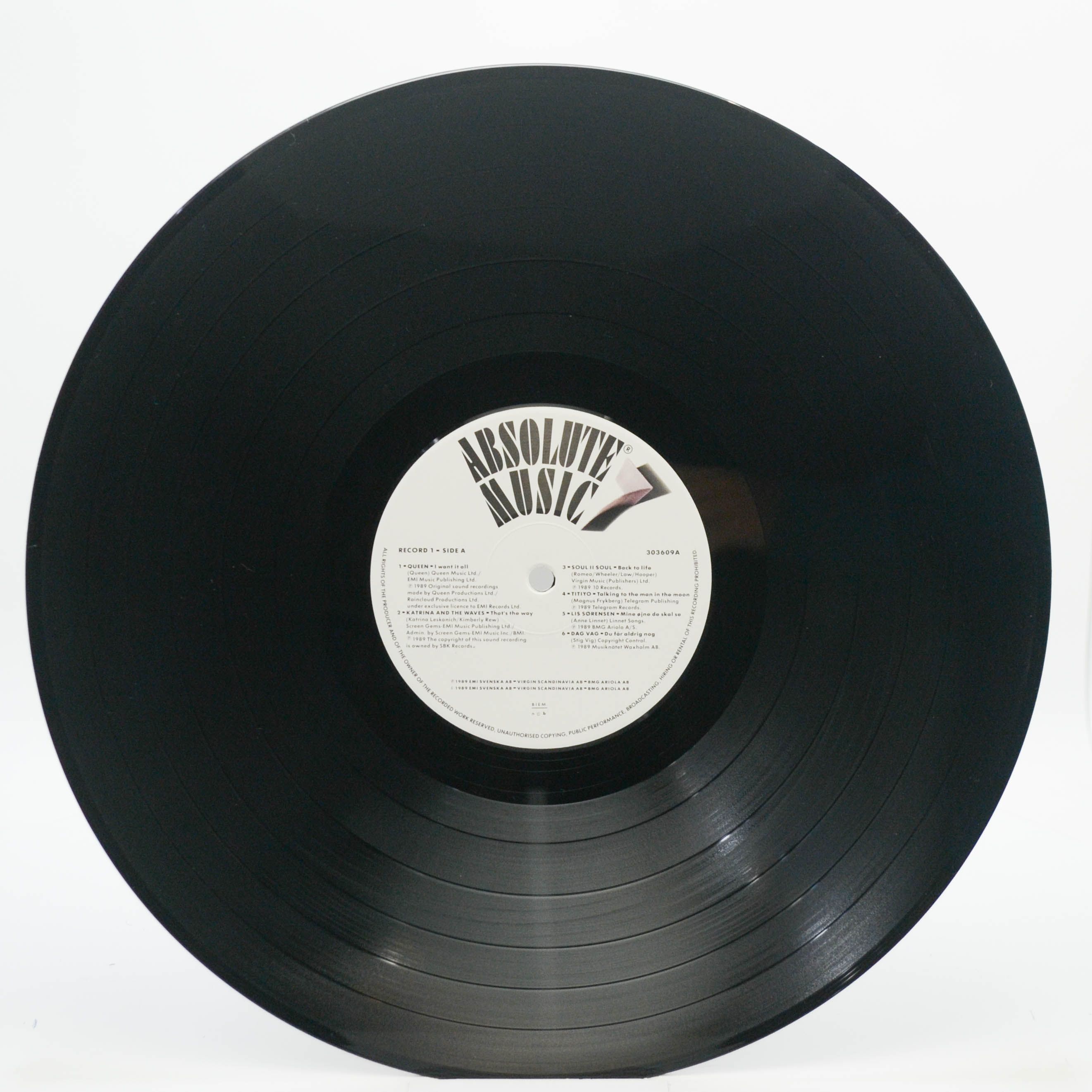 Various — Absolute Music 7 (2LP), 1989