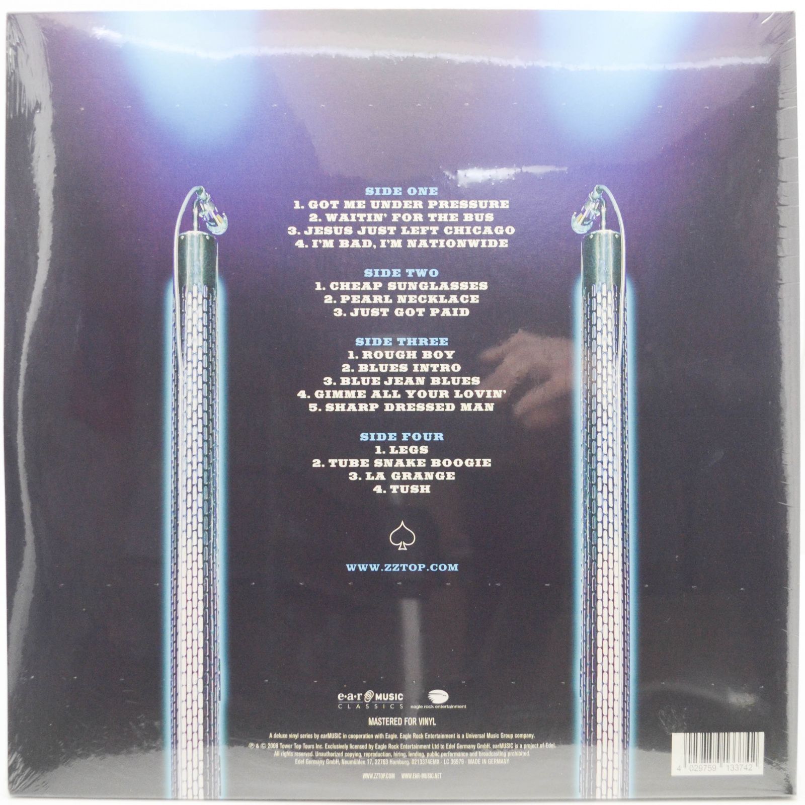 ZZ Top — Live From Texas (2LP), 2008