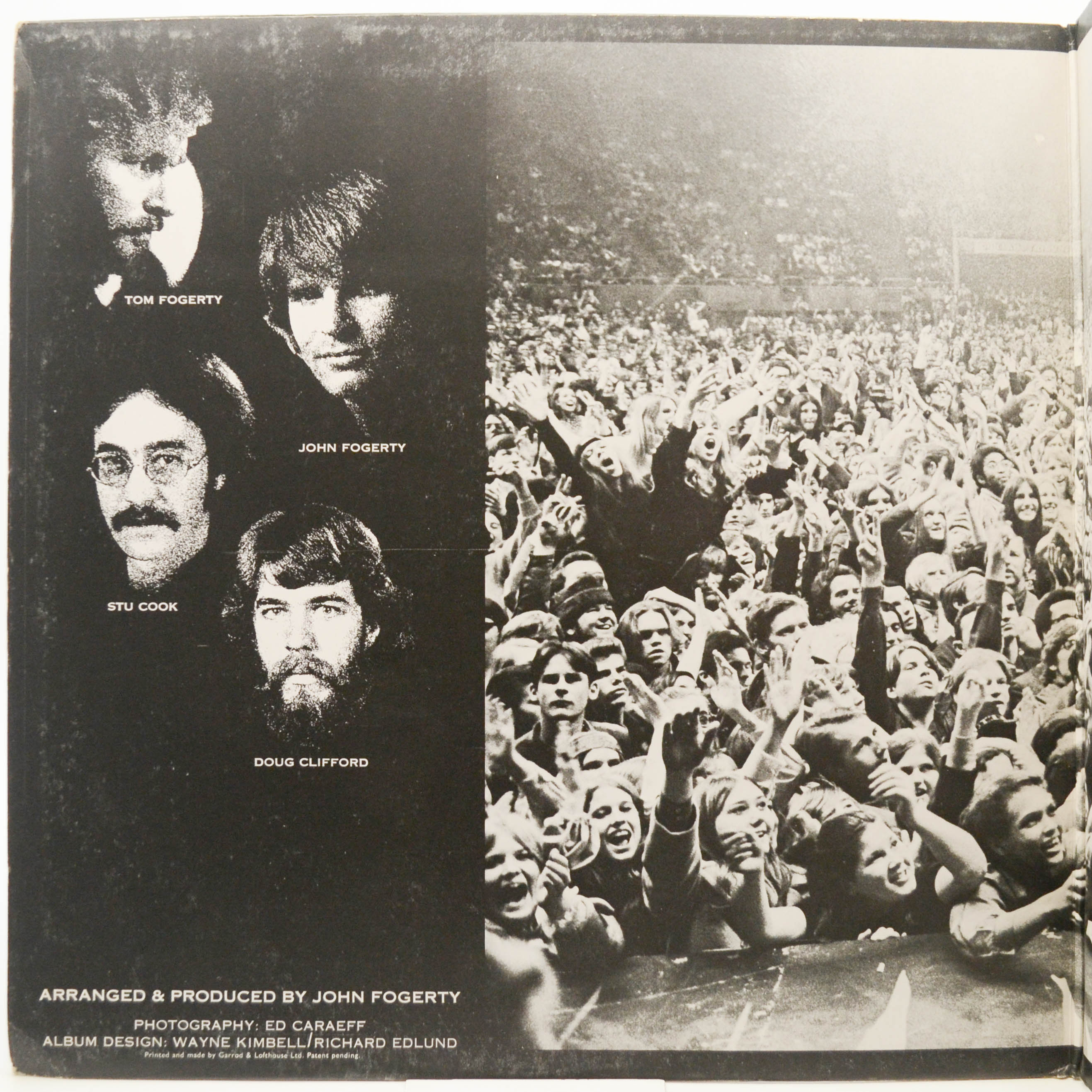 Creedence Clearwater Revival — Pendulum (UK), 1971