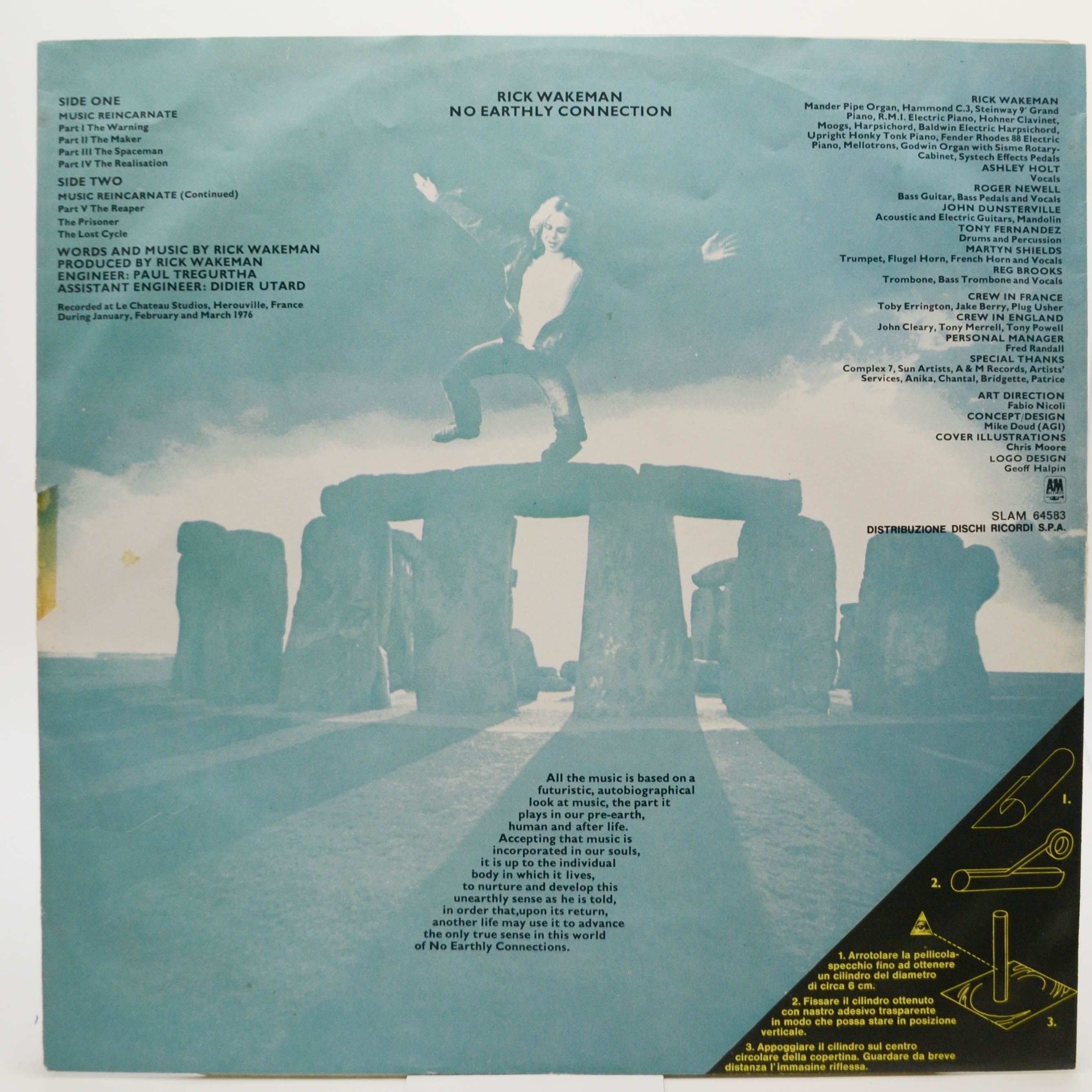 Rick Wakeman — No Earthly Connection, 1976