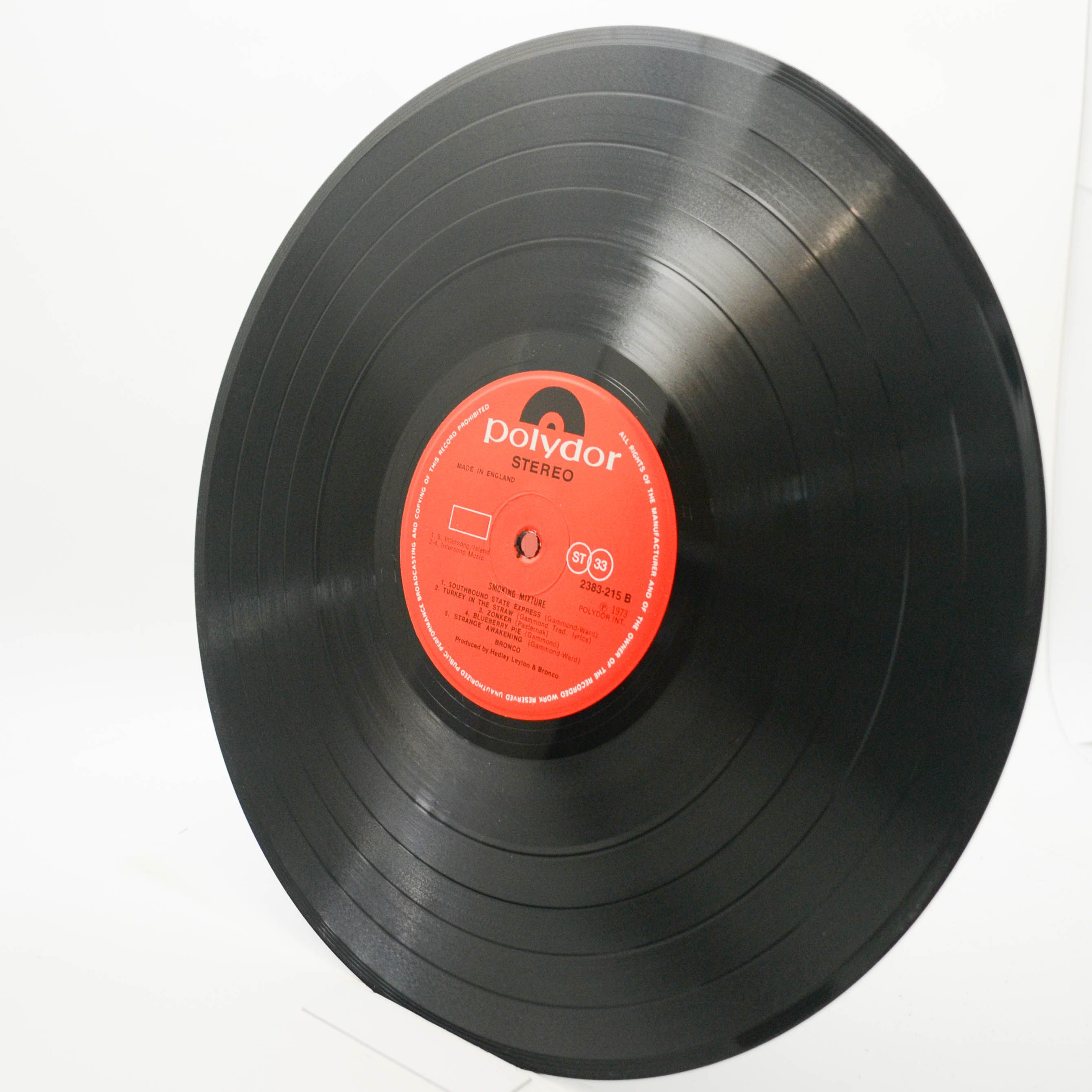 Виниловая пластинка Bronco — Smoking Mixture (1-st, UK), 1973