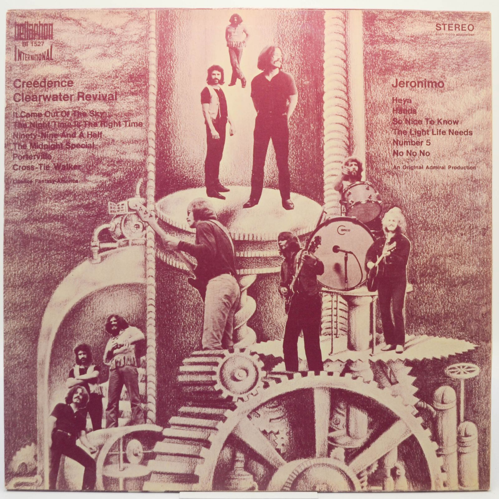 Jeronimo And Creedence Clearwater Revival — Spirit Orgaszmus, 1970