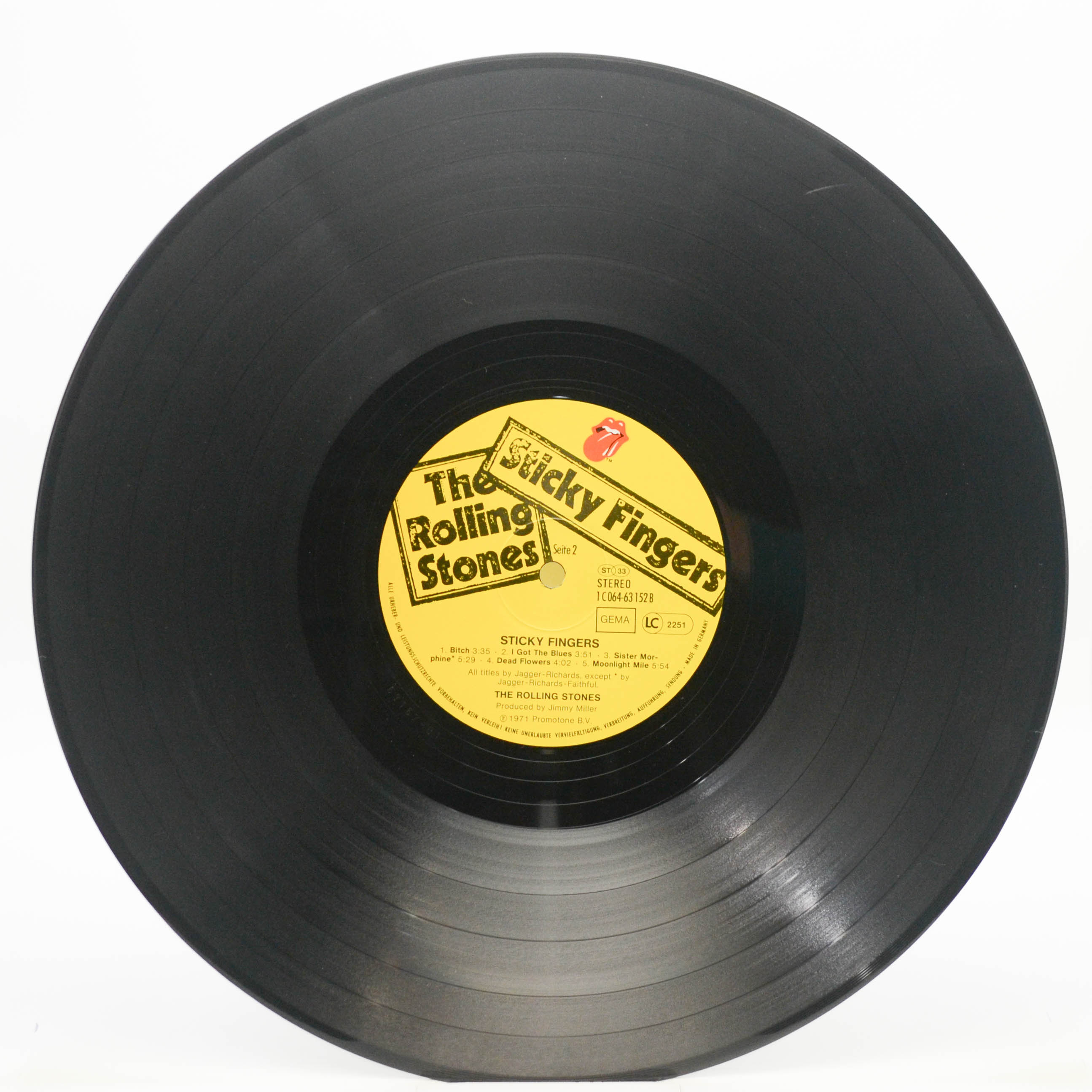 Rolling Stones — Sticky Fingers (Zipper), 1971