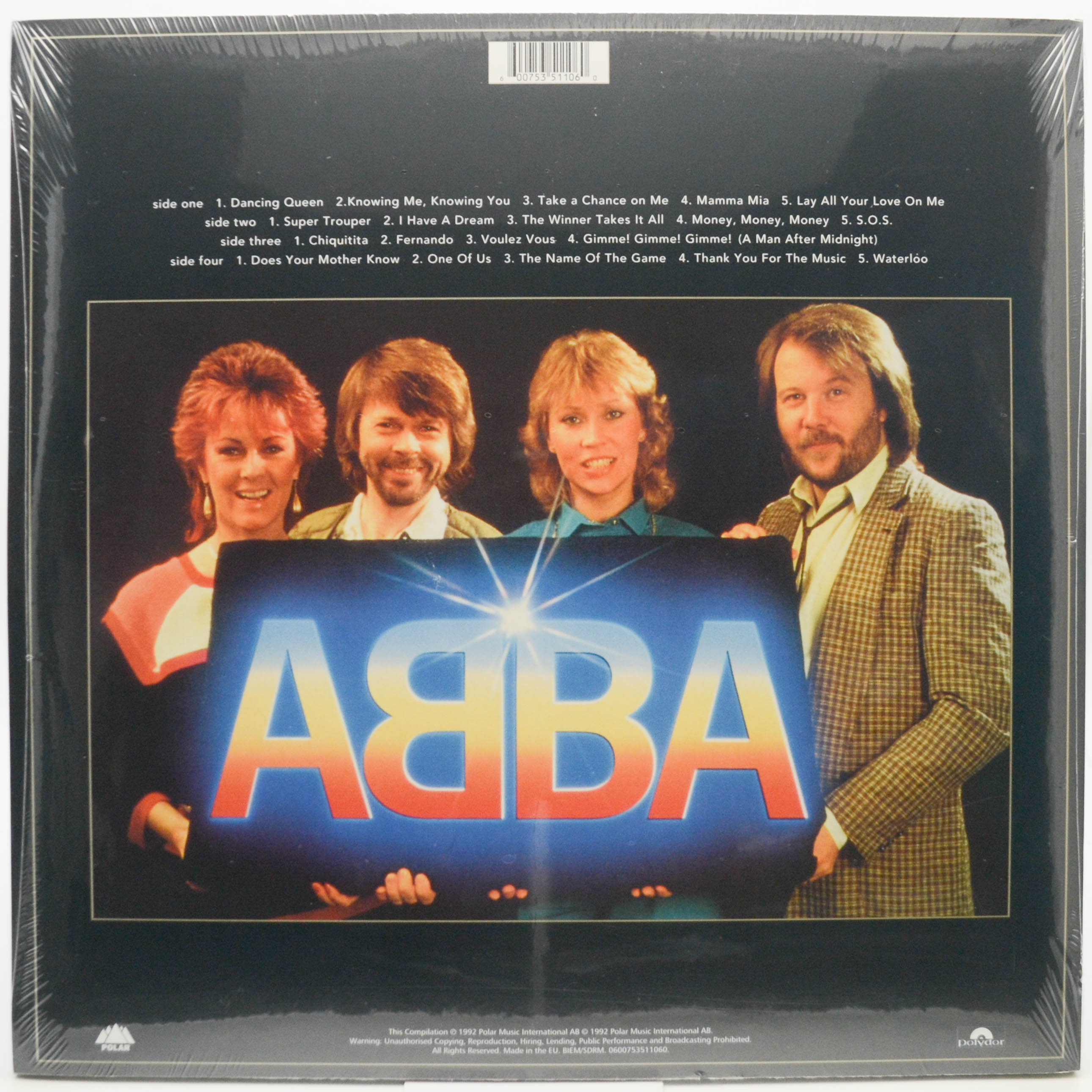 ABBA — Gold (Greatest Hits) (2LP), 1992