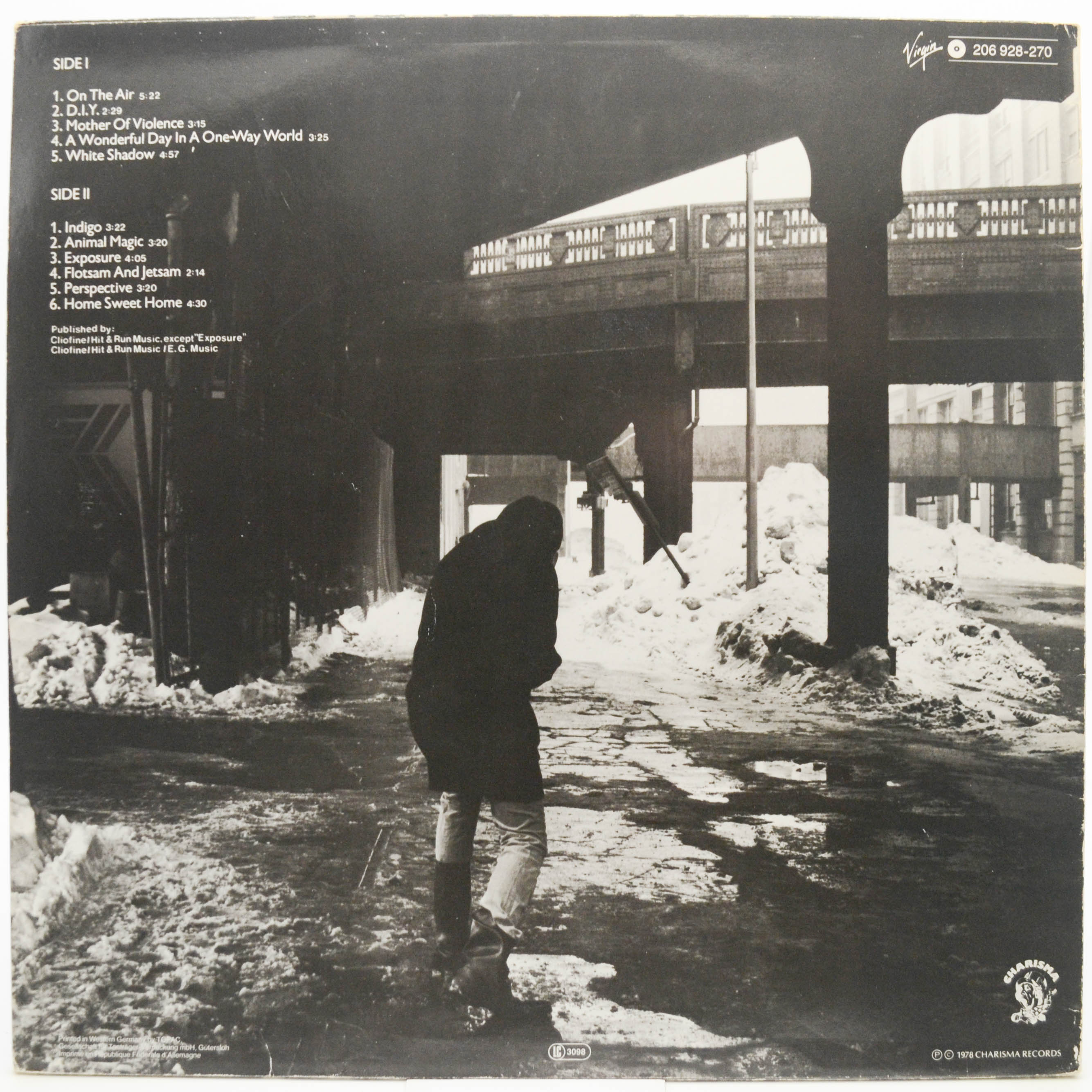 Peter Gabriel — Peter Gabriel, 1978