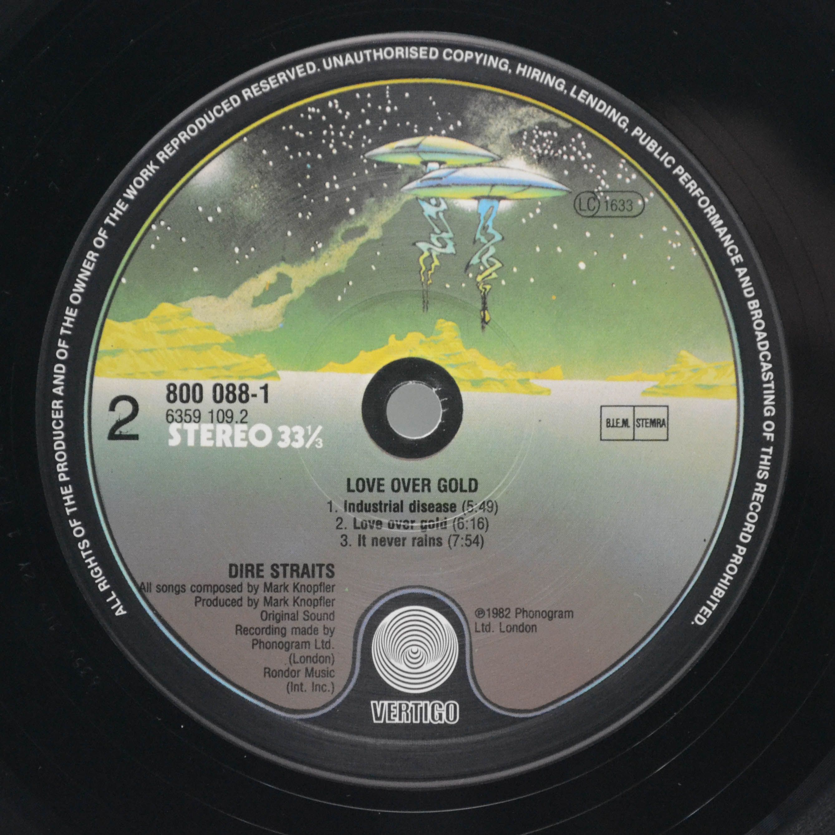 Dire Straits — Love Over Gold, 1982