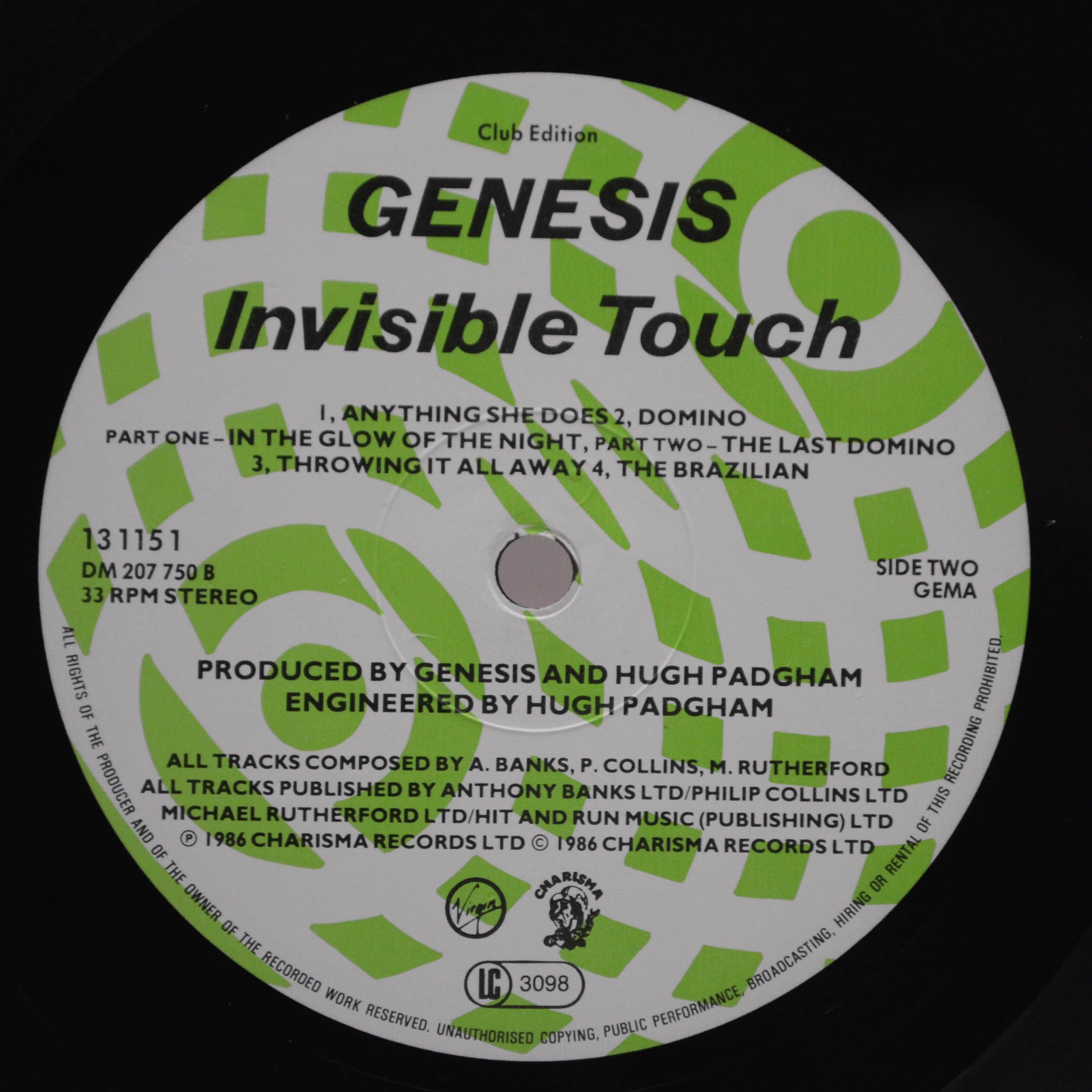 Genesis — Invisible Touch, 1986