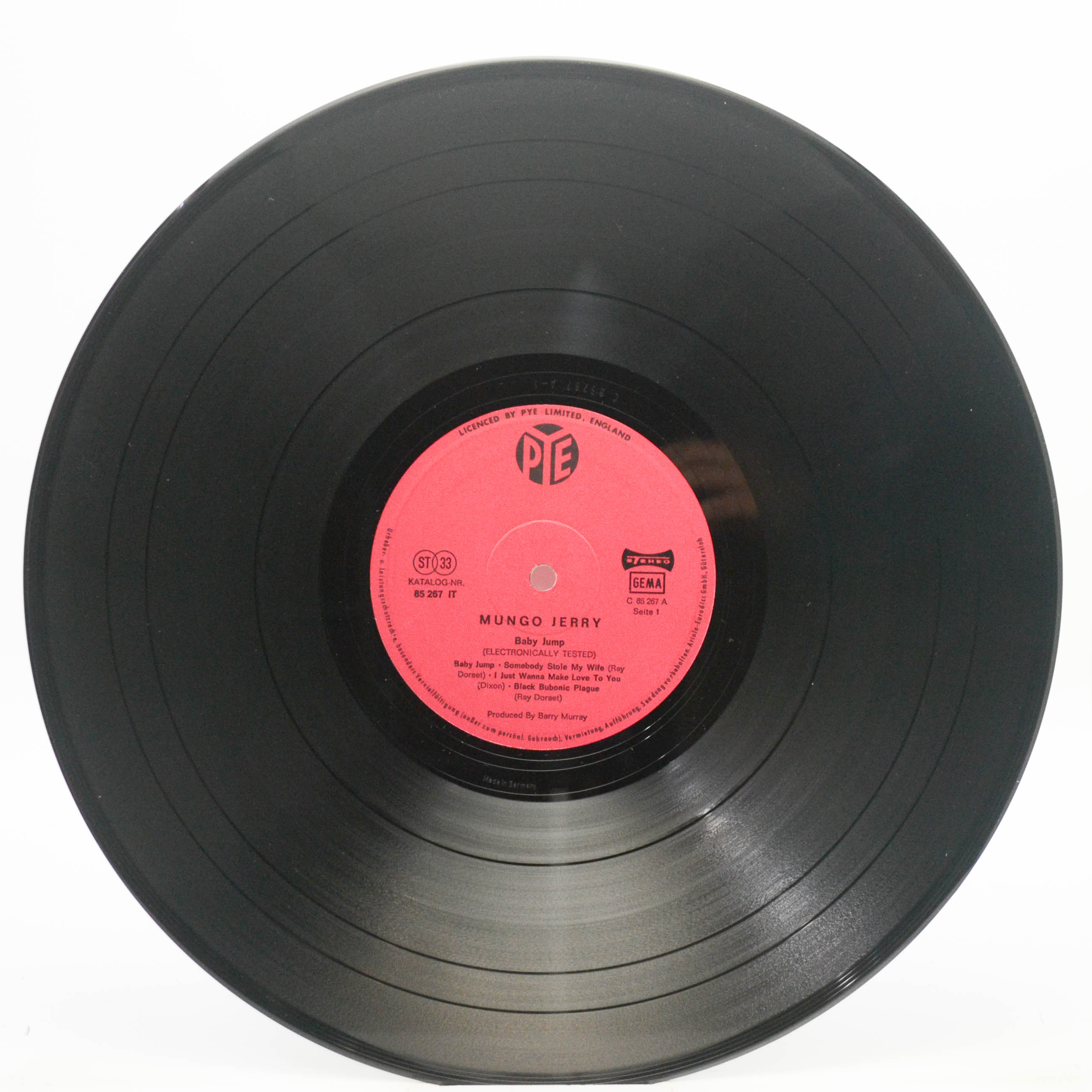 Mungo Jerry — Baby Jump (Electronically Tested), 1971