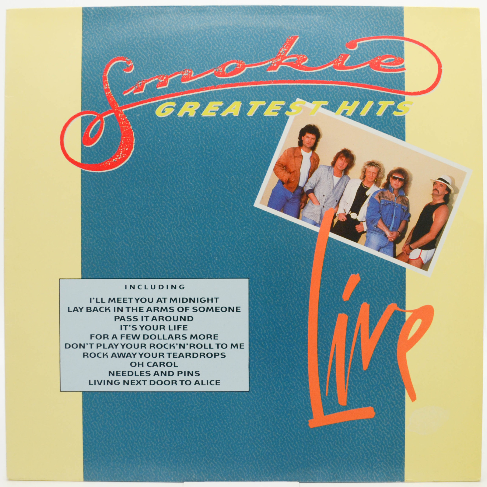 Smokie — Greatest Hits Live, 1989