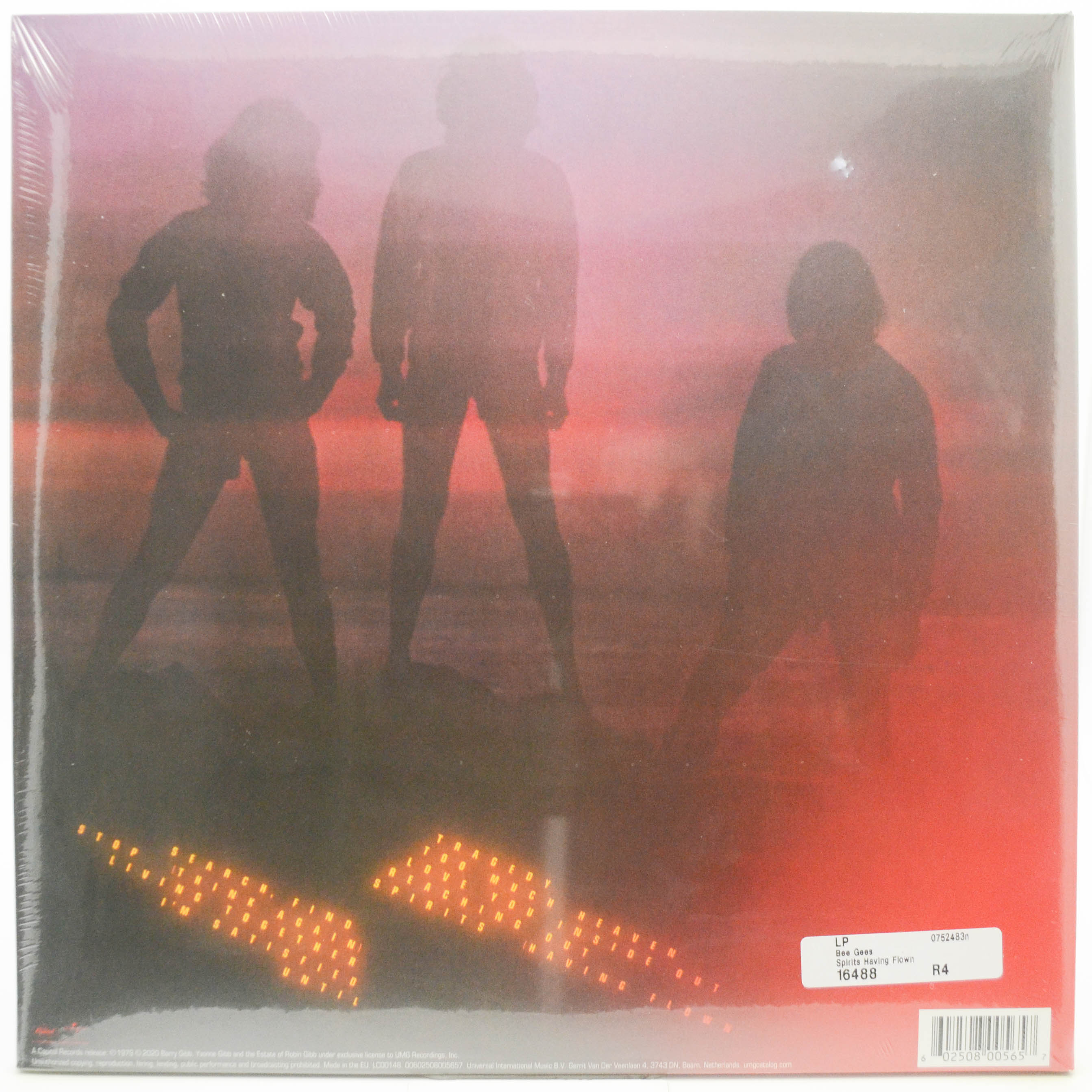 Виниловая пластинка Bee Gees — Spirits Having Flown, 1979