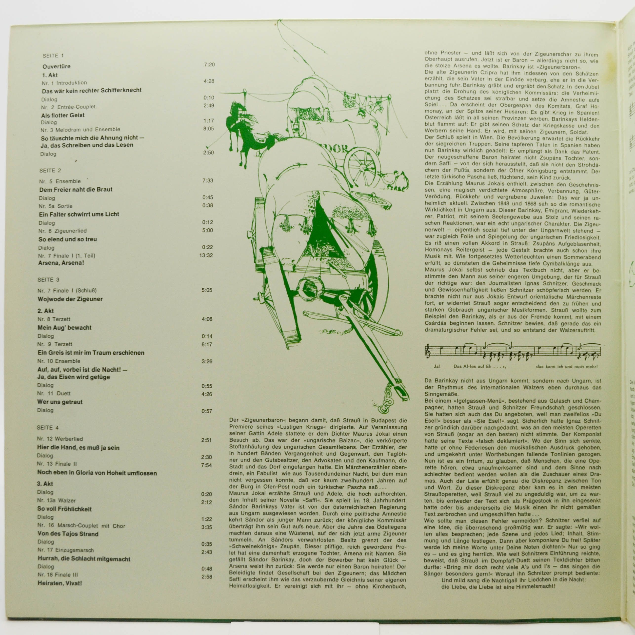 Виниловая пластинка Johann Strauß, Robert Stolz — Der Zigeunerbaron (2LP), 1964