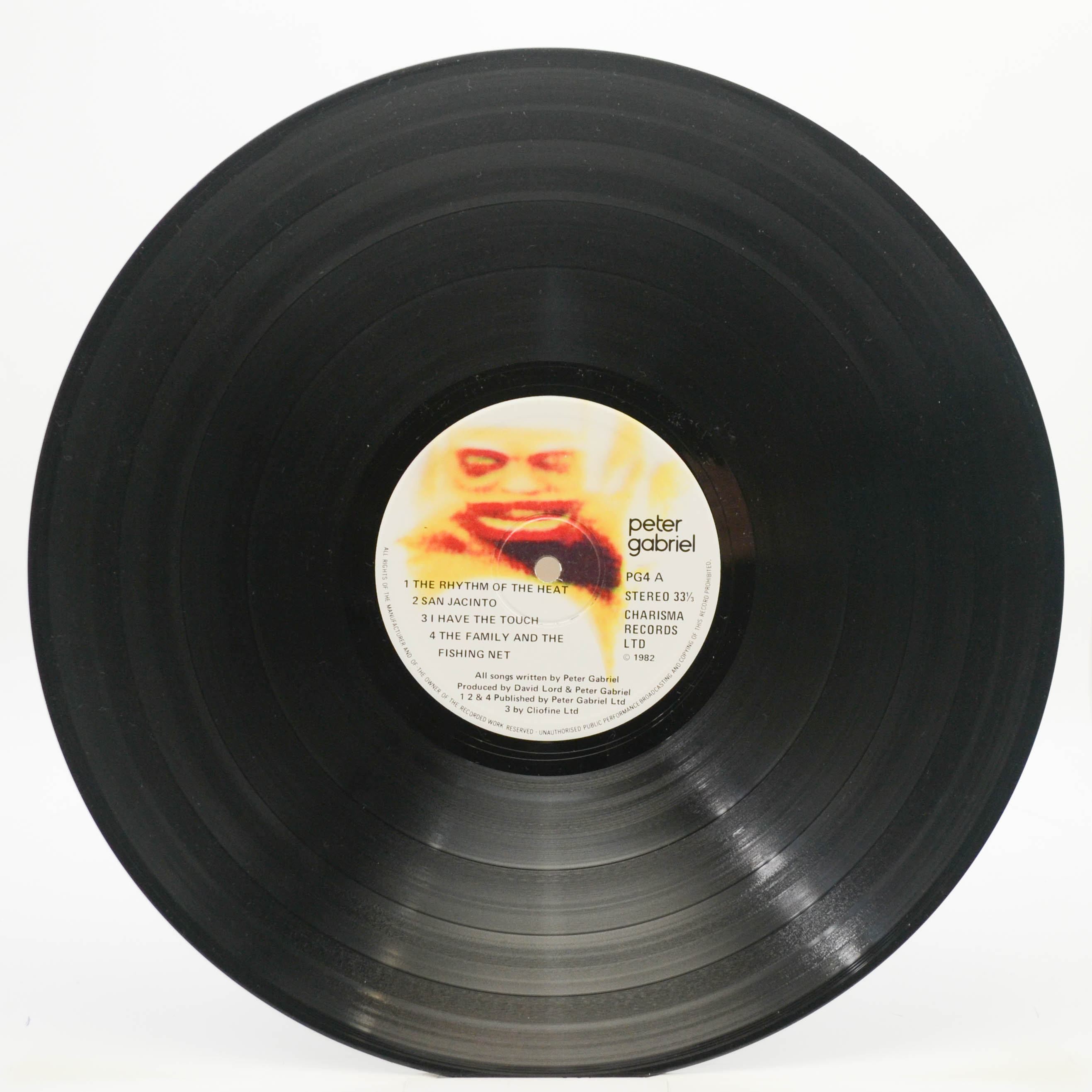 Peter Gabriel — Peter Gabriel (1-st, UK), 1982