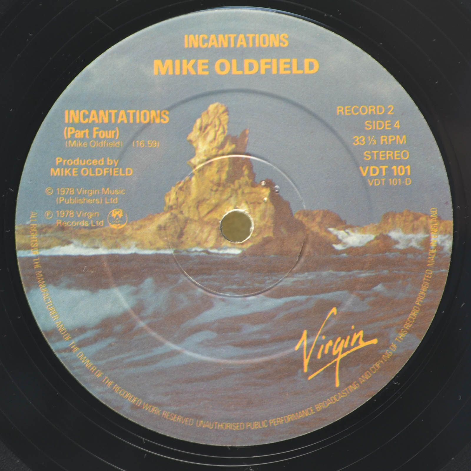 Mike Oldfield — Incantations (2LP, 1-st, UK), 1978