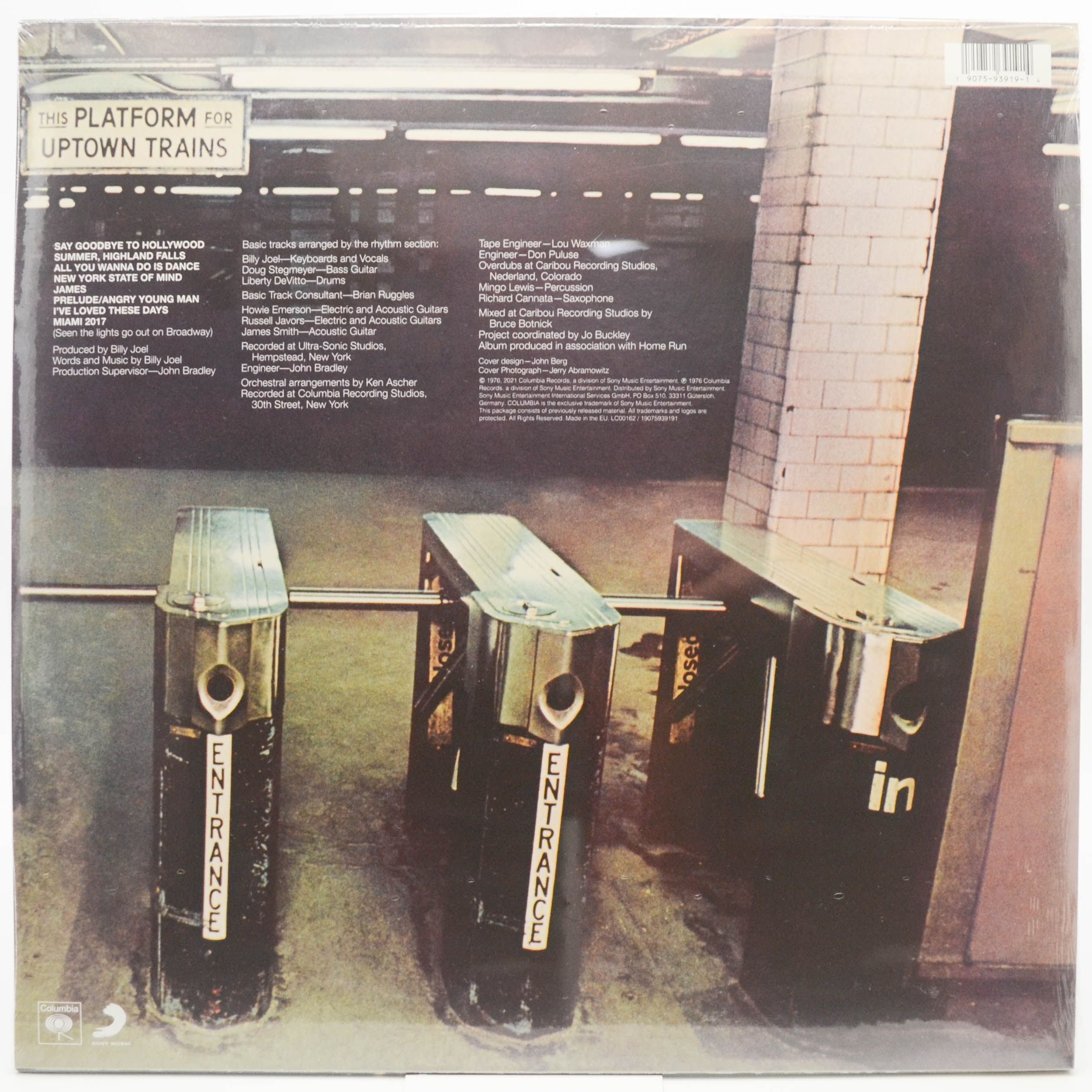Billy Joel — Turnstiles, 1976