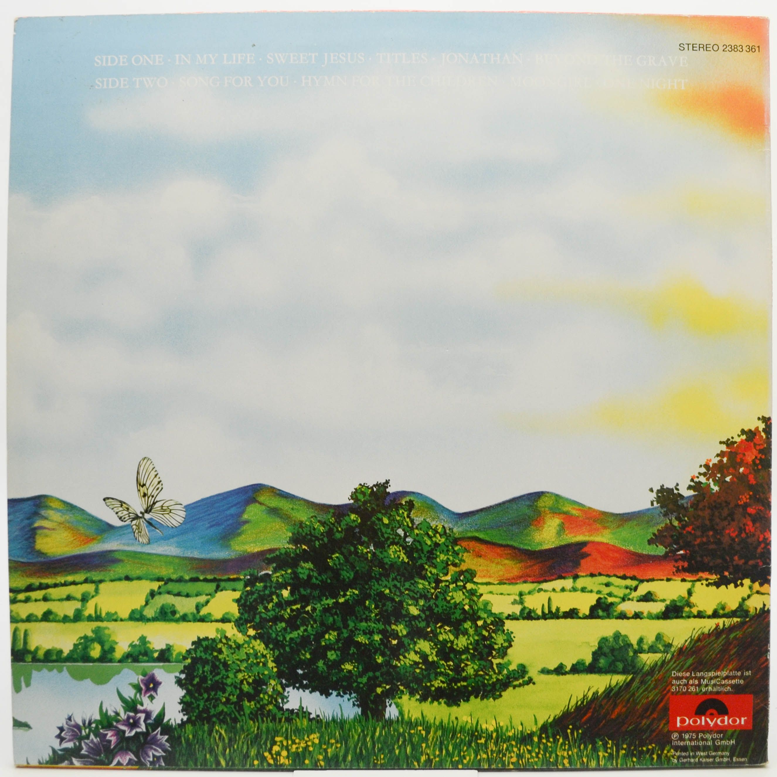Виниловая пластинка Barclay James Harvest — Time Honoured Ghosts, 1975