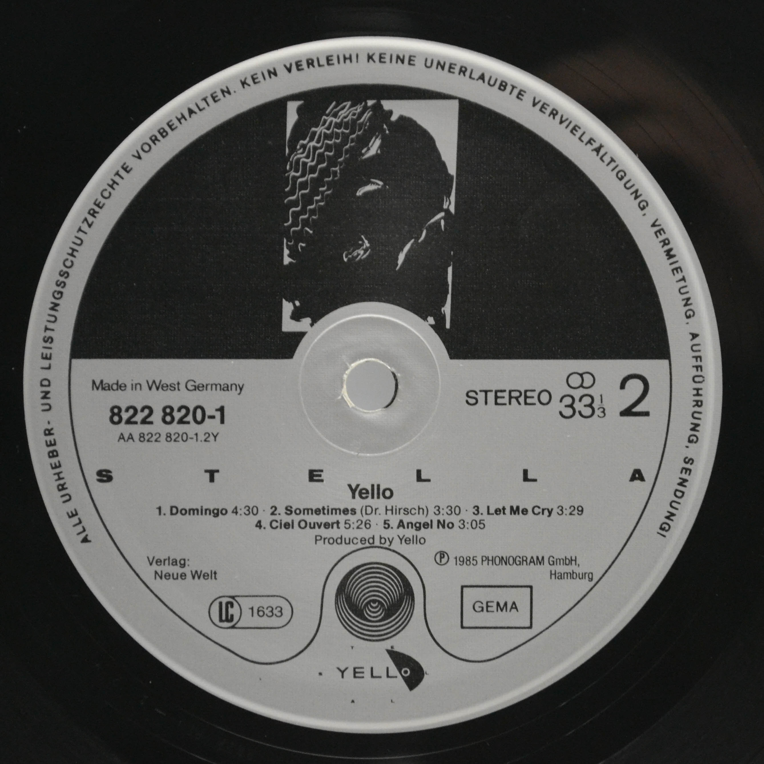 Yello — Stella, 1985