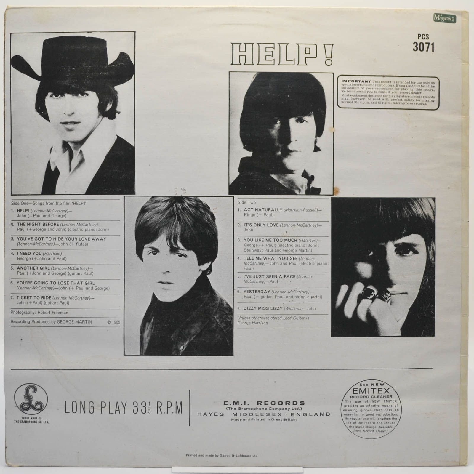 Beatles — Help!, 1965