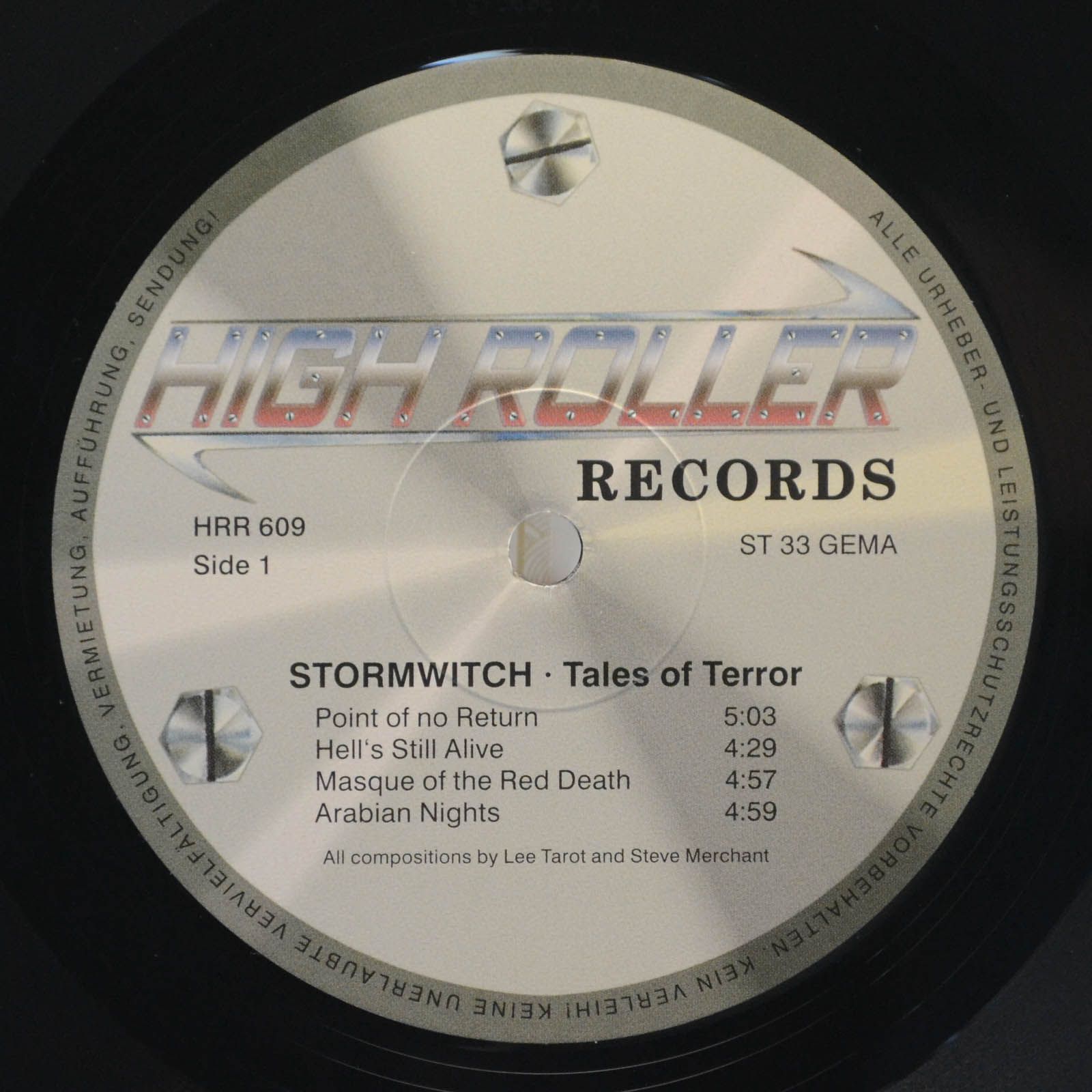 Виниловая пластинка Stormwitch — Tales Of Terror, 1985