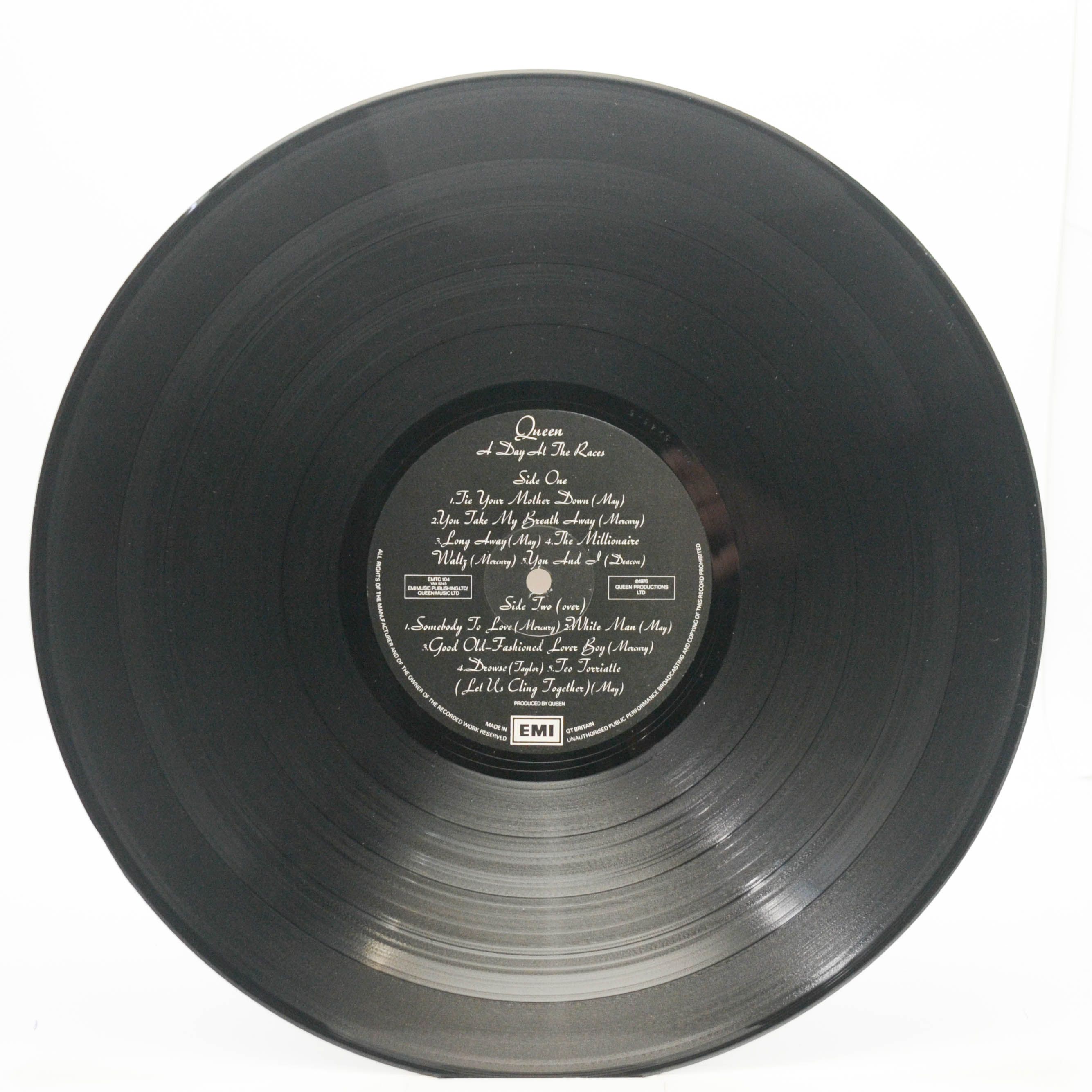 Queen — A Day At The Races (UK), 1976