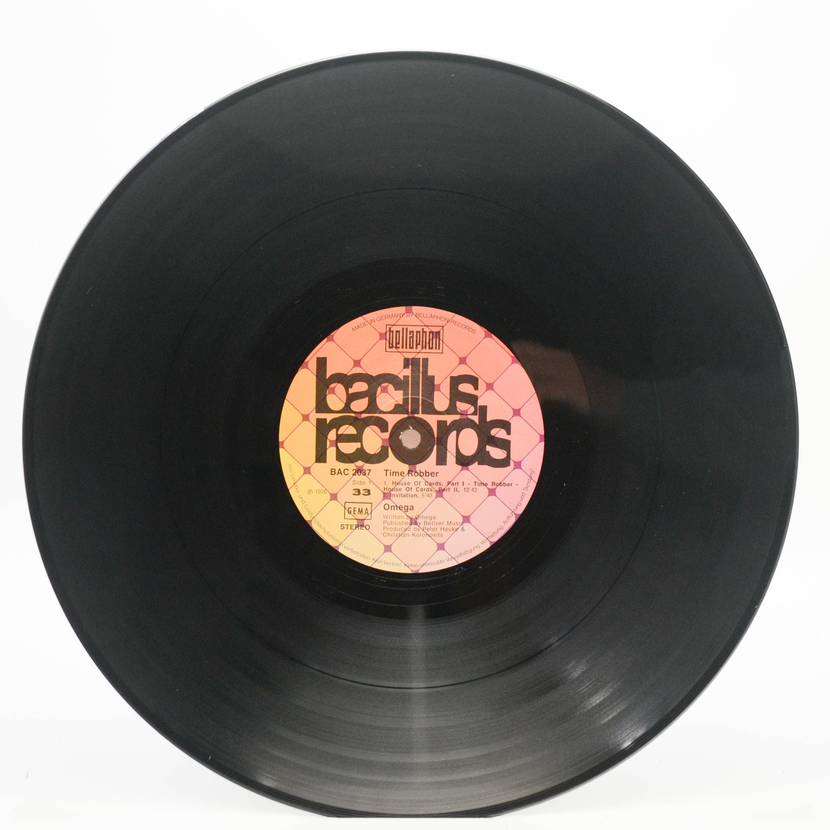 Виниловая пластинка Omega — Time Robber, 1976