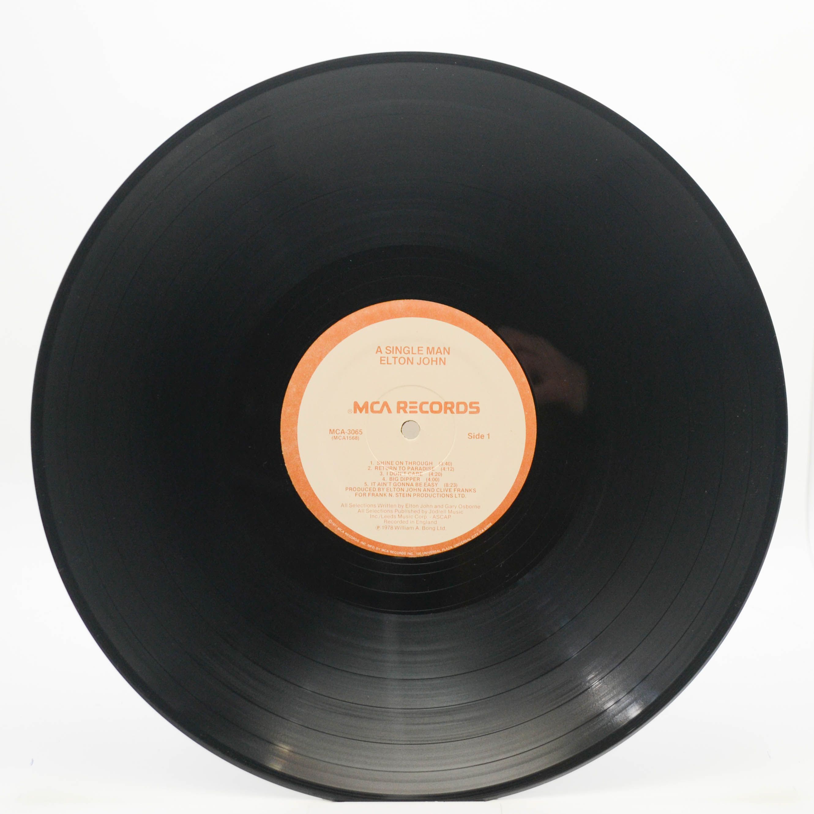 Elton John — A Single Man (USA), 1978