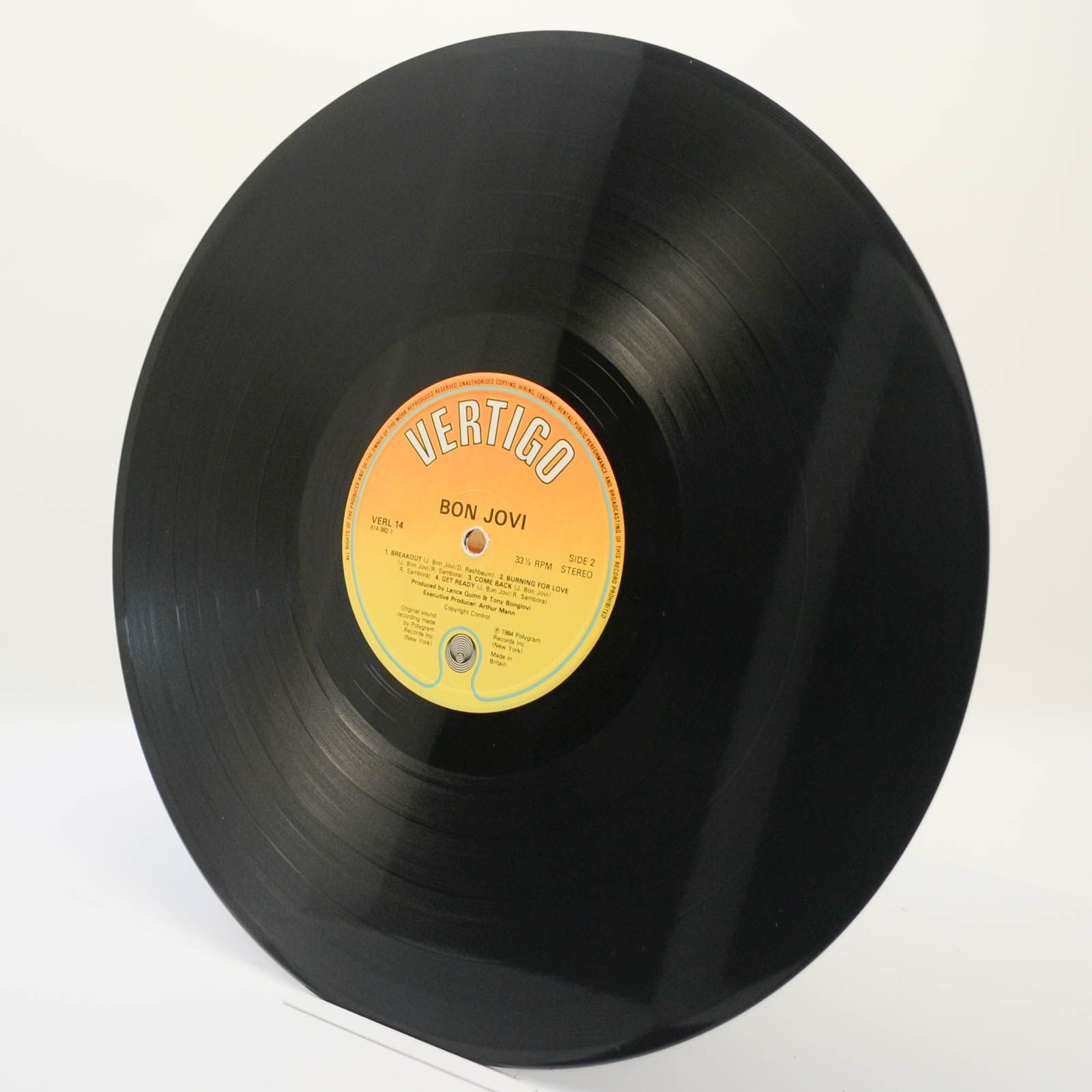 Bon Jovi — Bon Jovi (UK), 1984