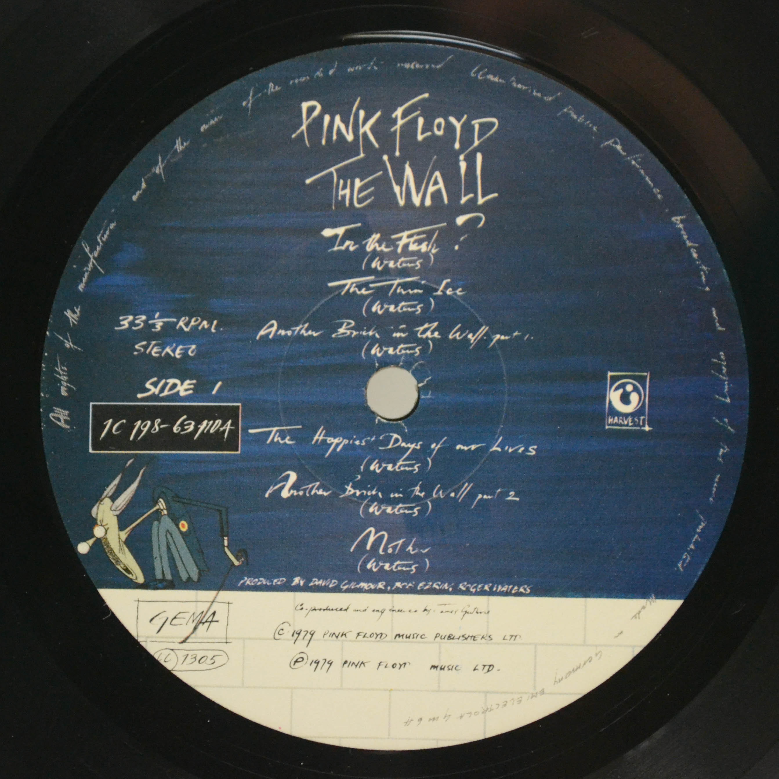 Виниловая пластинка Pink Floyd — The Wall (2LP), 1979
