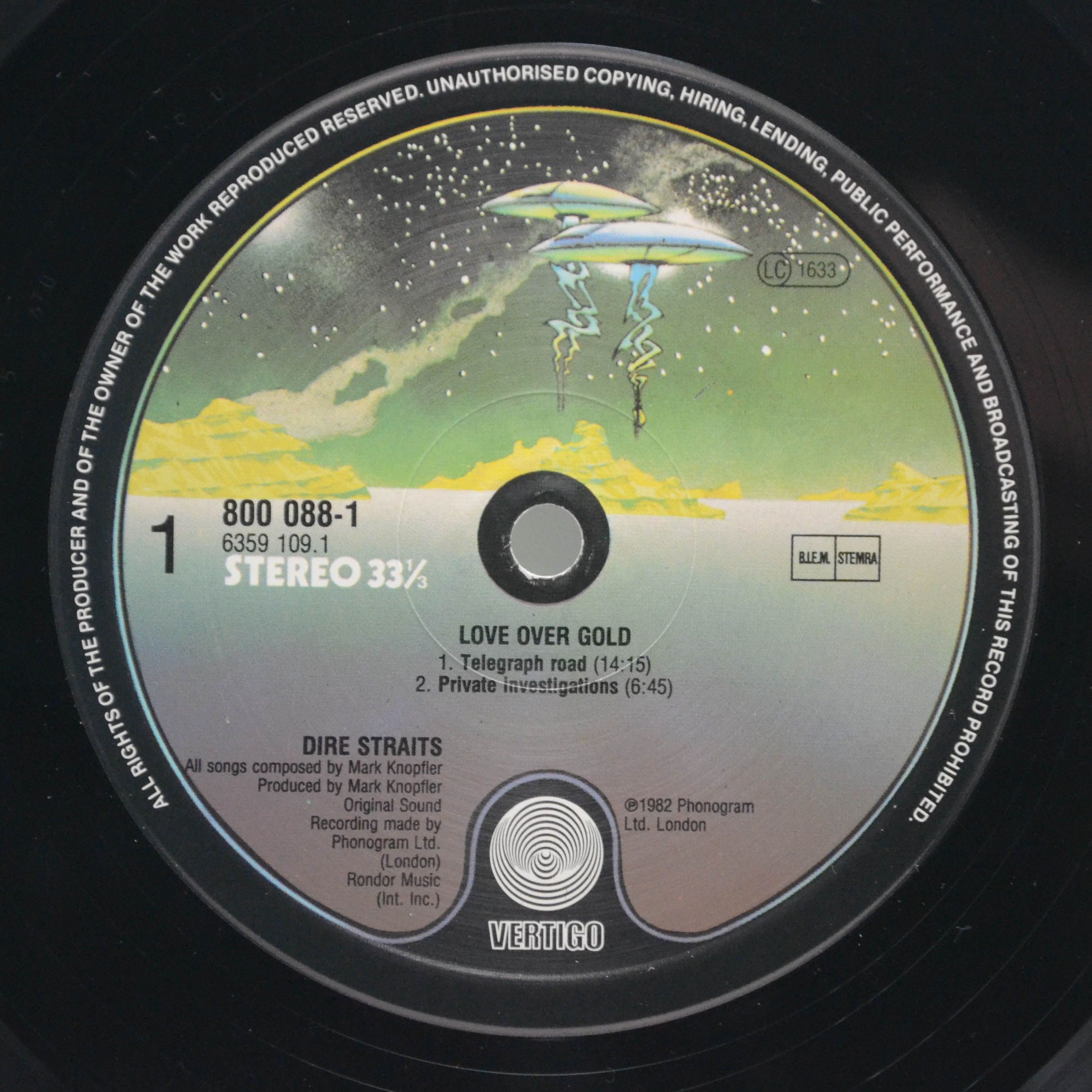 Dire Straits — Love Over Gold, 1982