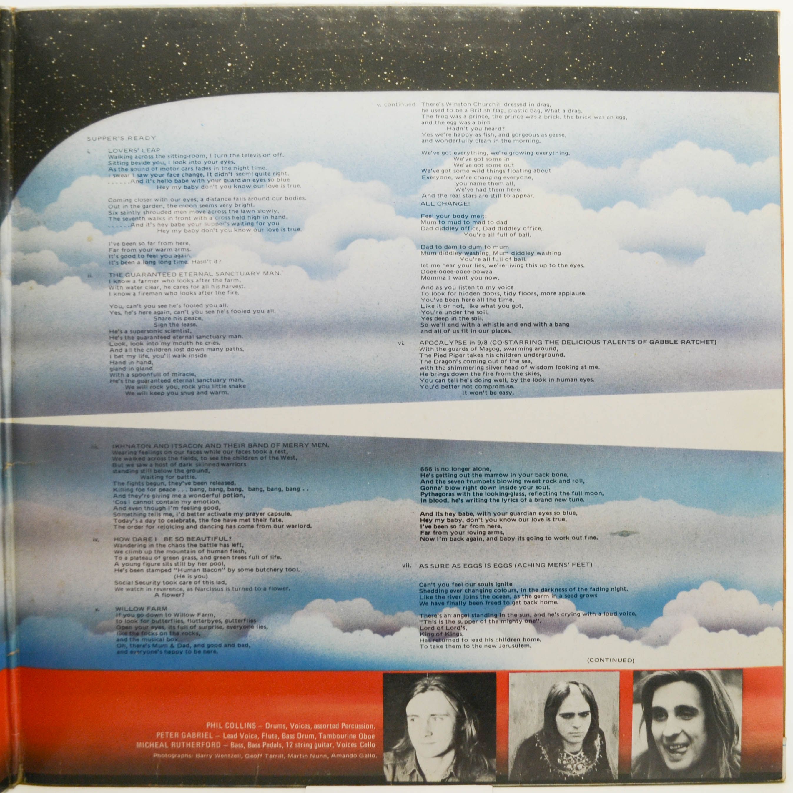 Genesis — Foxtrot, 1972