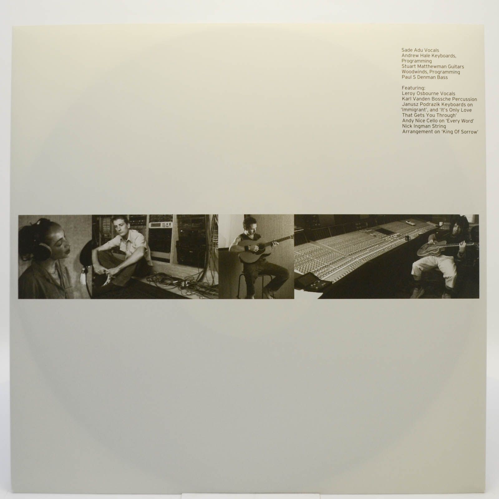 Sade — Lovers Rock, 2000