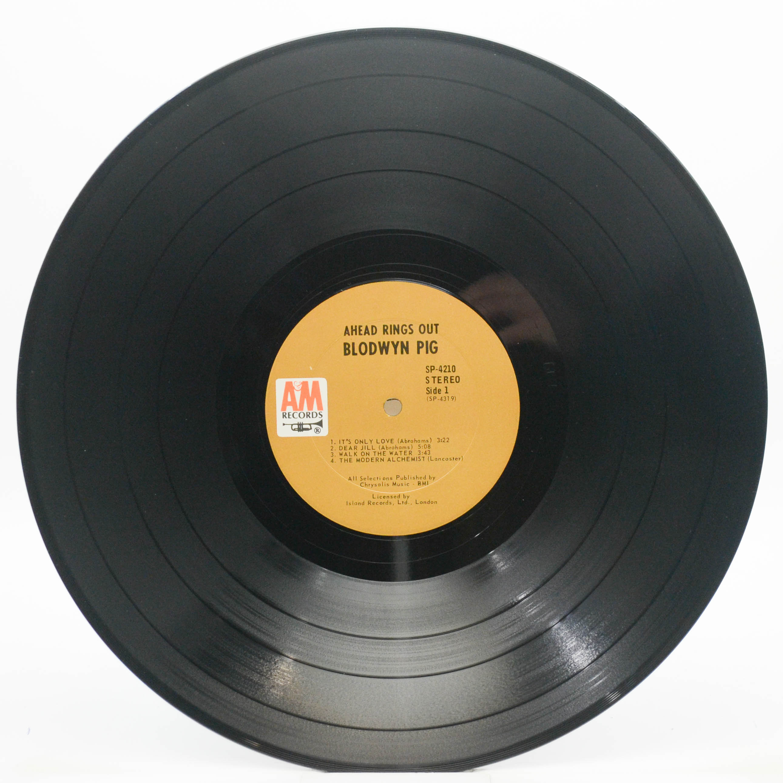 Виниловая пластинка Blodwyn Pig — Ahead Rings Out (USA), 1969